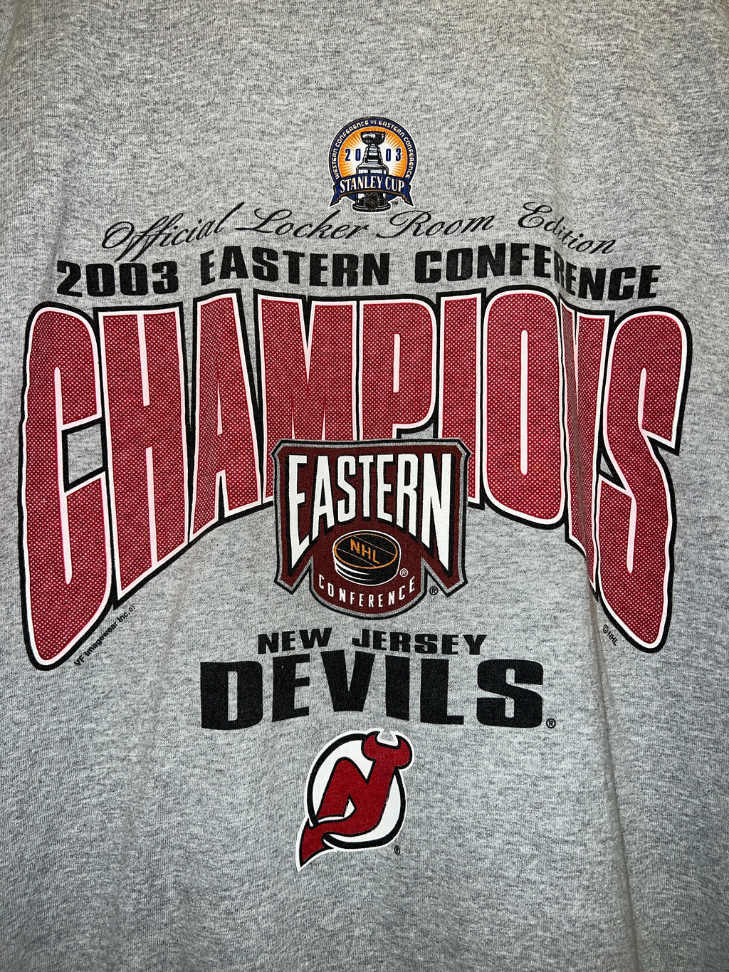 Vintage 2003 New Jersey Devils Championship Tee product image 2