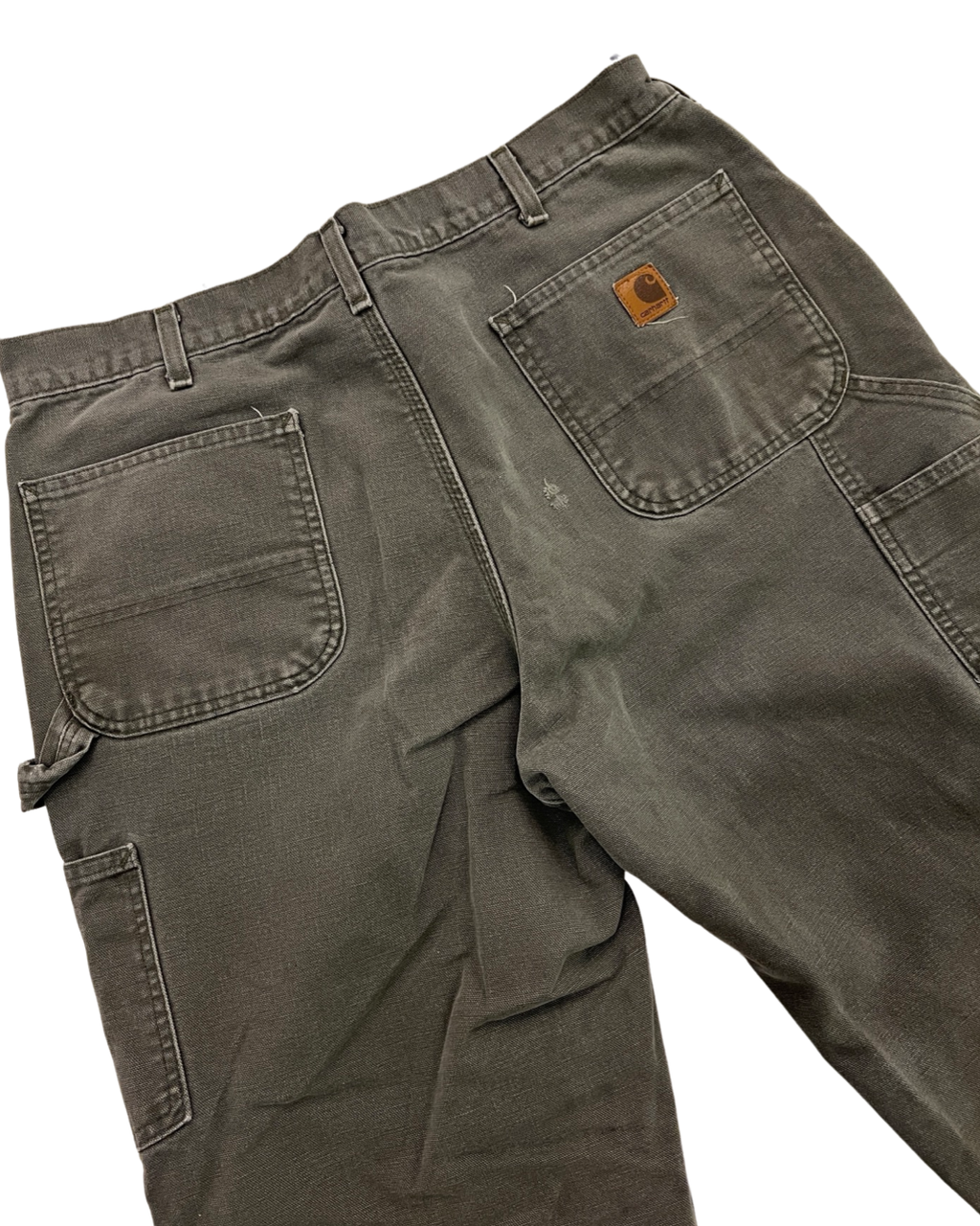 38 x 30 Vintage Carhartt Olive Flannel Lined Pants product image 3