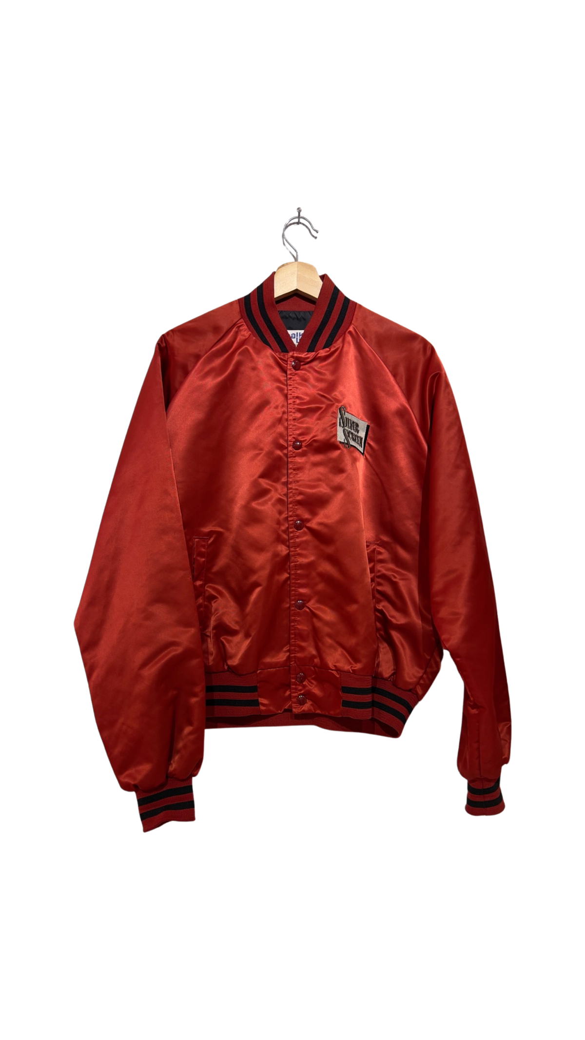 Vintage 80s Walt Disney Silver Screen Satin Jacket product image 2