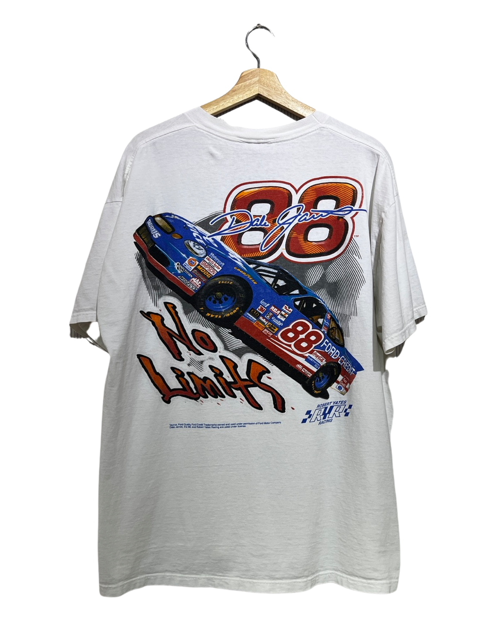 Vintage 90s Dale Jarrett Nascar Double Sided Tee product image 2