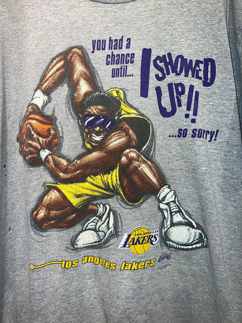 Vintage 90s Los Angeles Lakers Kareem Abdul Jabar Tee product image 2