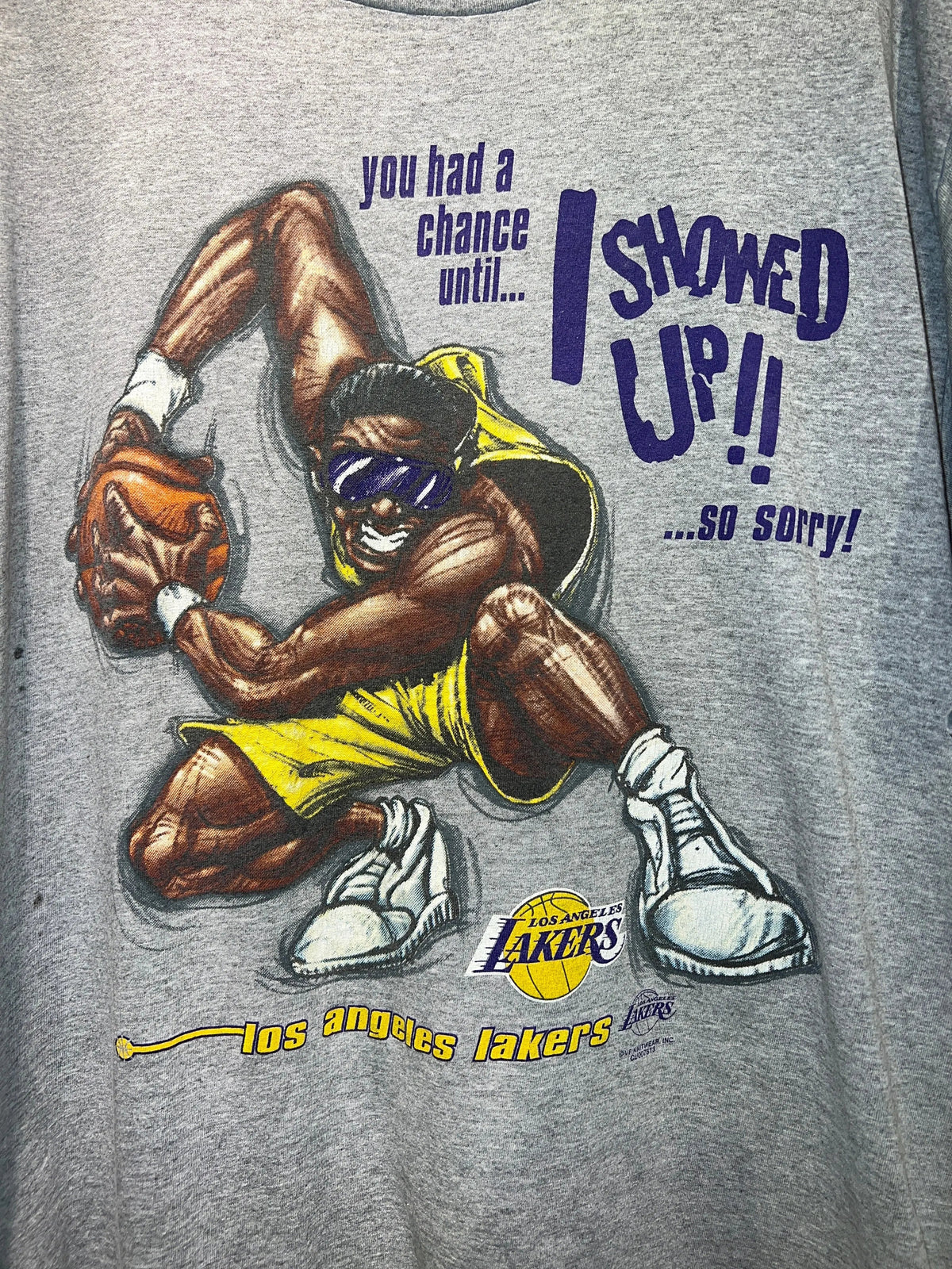 Vintage 90s Los Angeles Lakers Kareem Abdul Jabar Tee product image 2