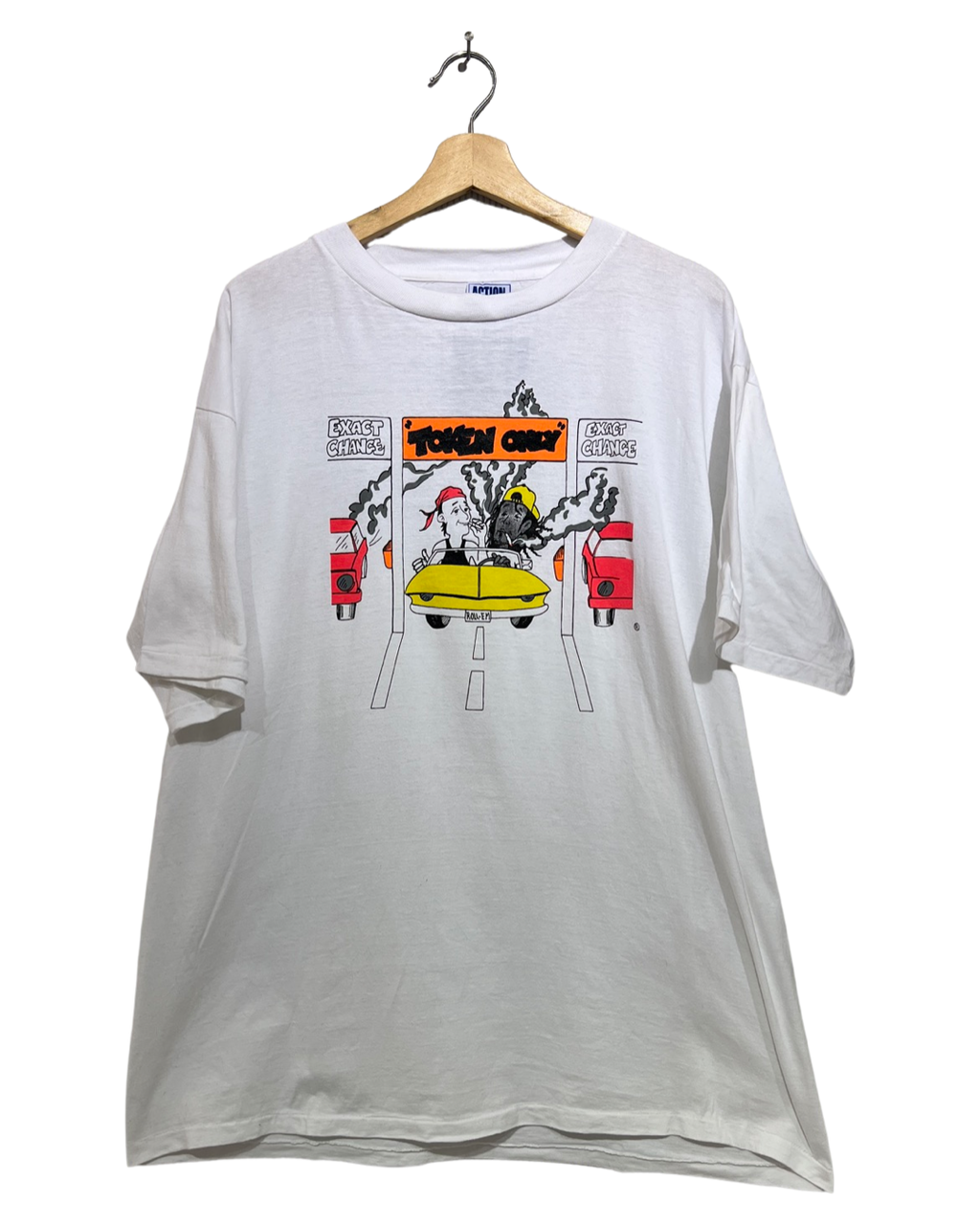 Rare Vintage DS 1994 Woodstock Token Only Toll Tee product image 1