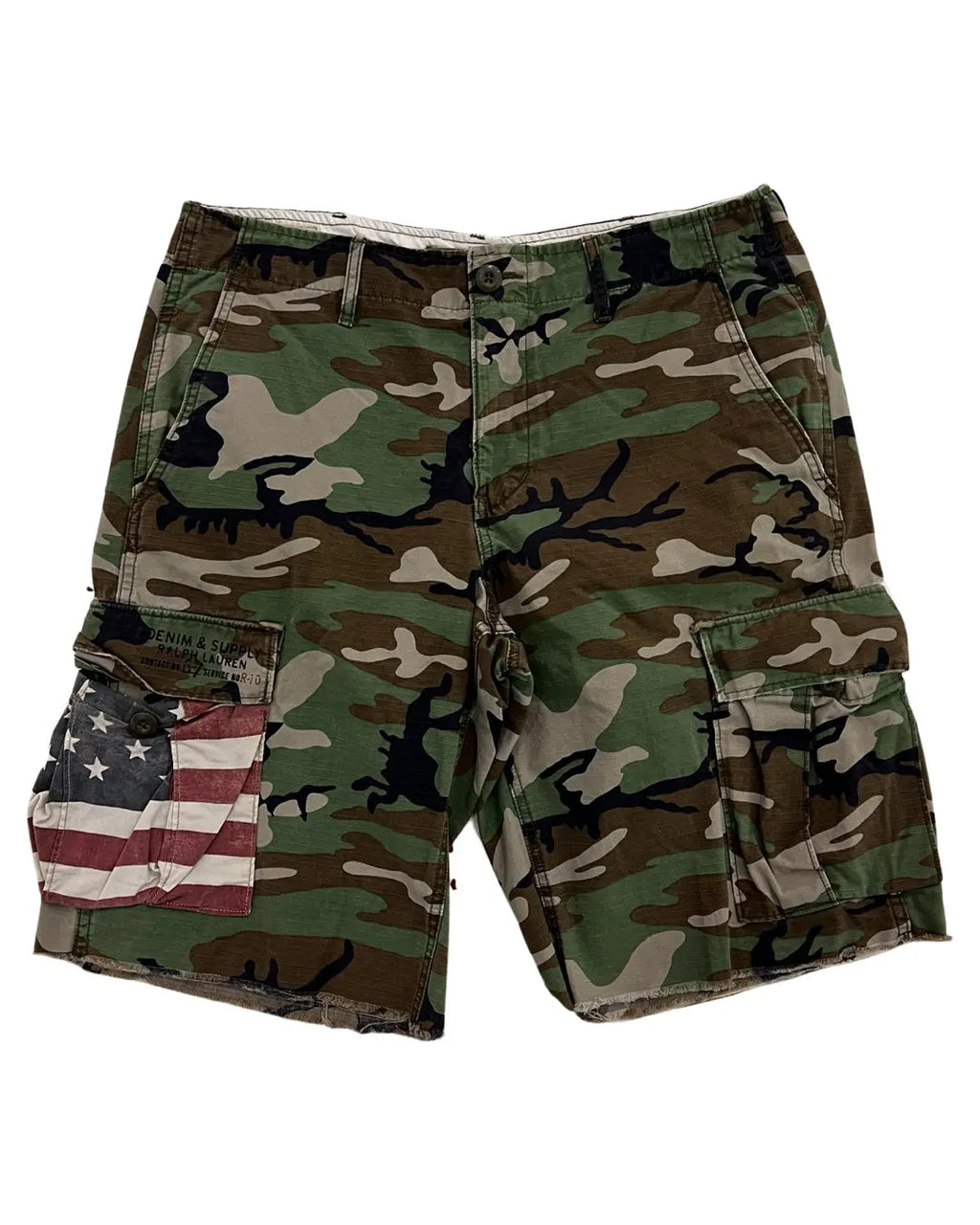 33 Vintage Ralph Lauren Camo Cargo Shorts product image 1