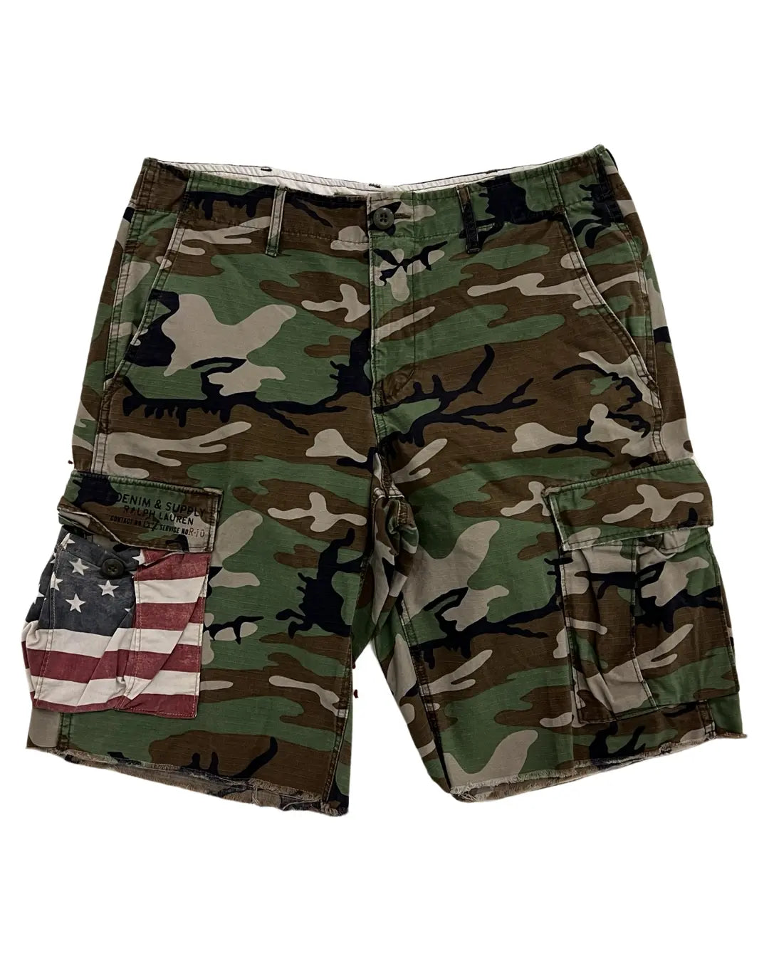 33 Vintage Ralph Lauren Camo Cargo Shorts product image 1
