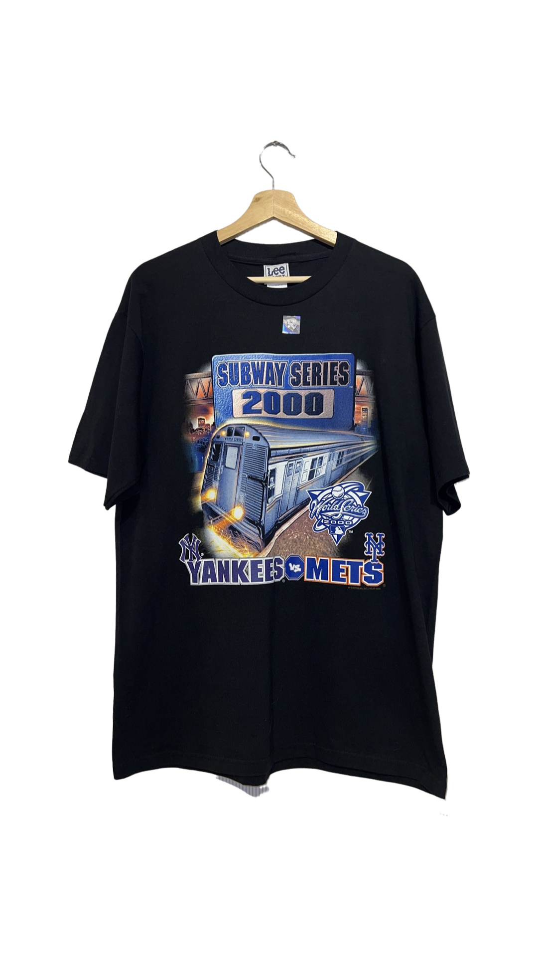 Vintage DS 2000 New York Yankees Mets Subway Series Tee product image 1
