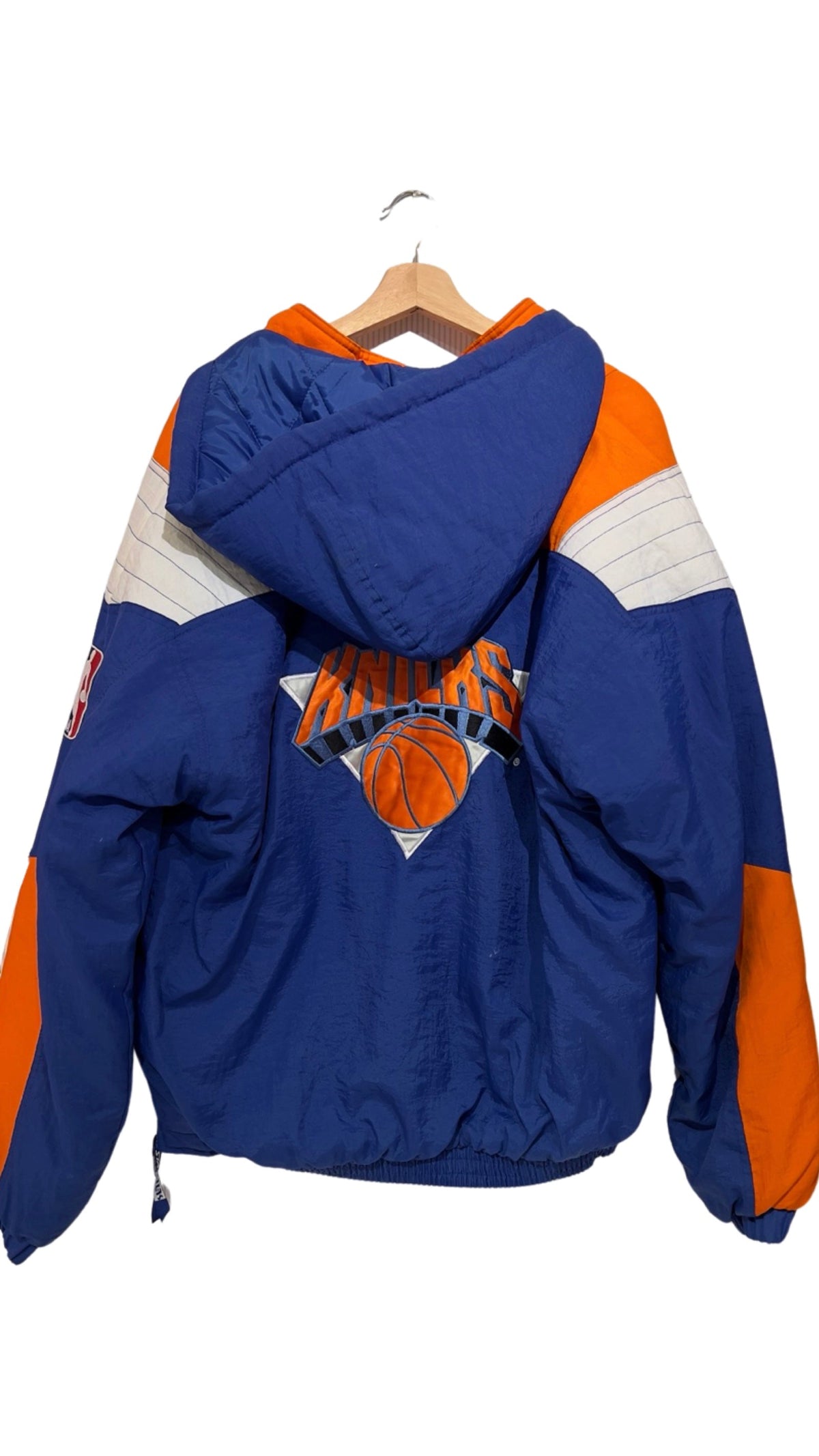Vintage 90s New York Knicks Starter Puffer Jacket product image 2