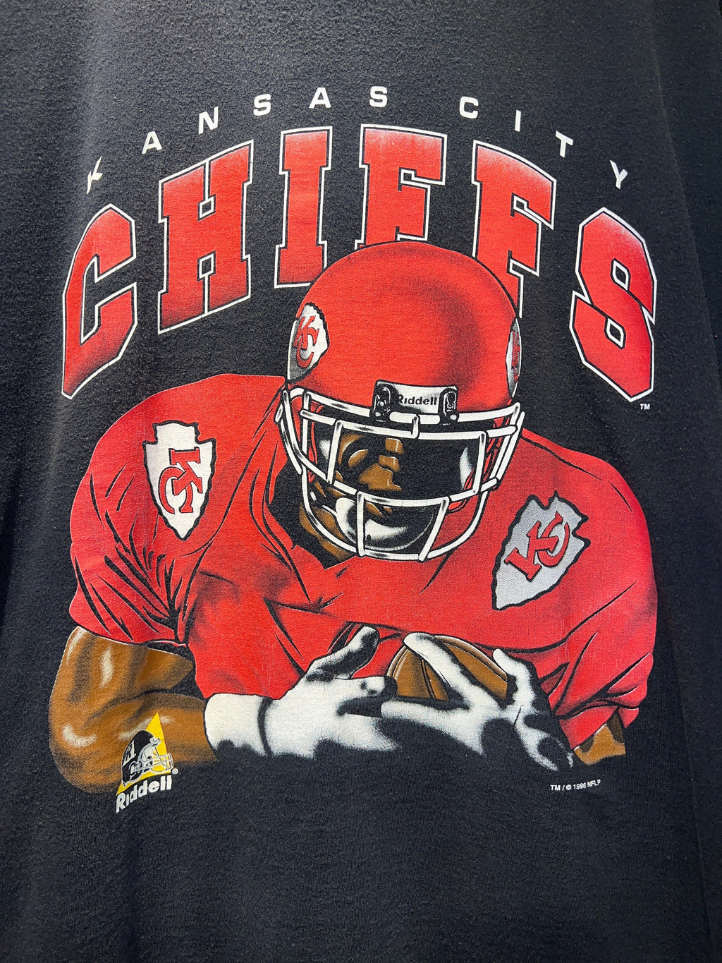 Vintage 90s Kansas City Chiefs Double Sided Tee product image 3