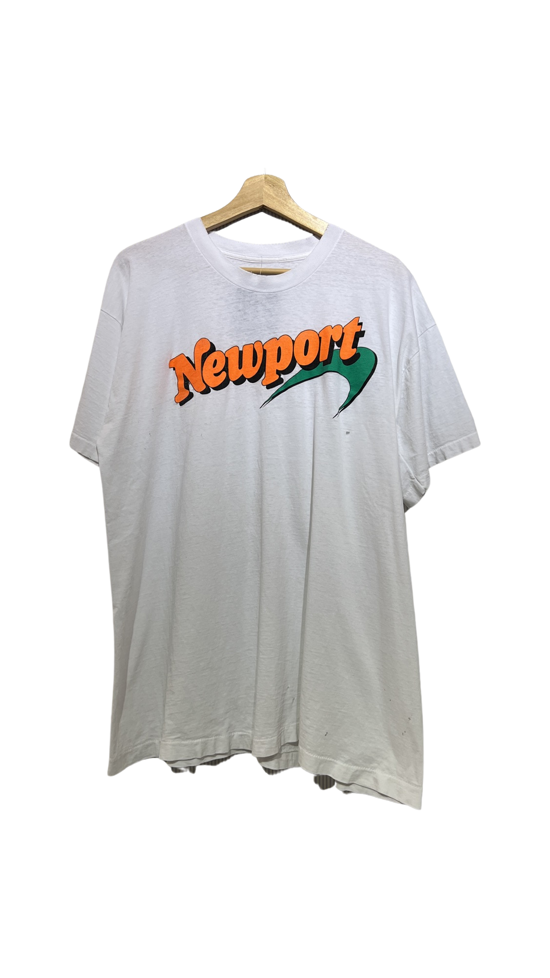 Vintage Distressed 90s Newport Cigarettes Promo Tee product image 1