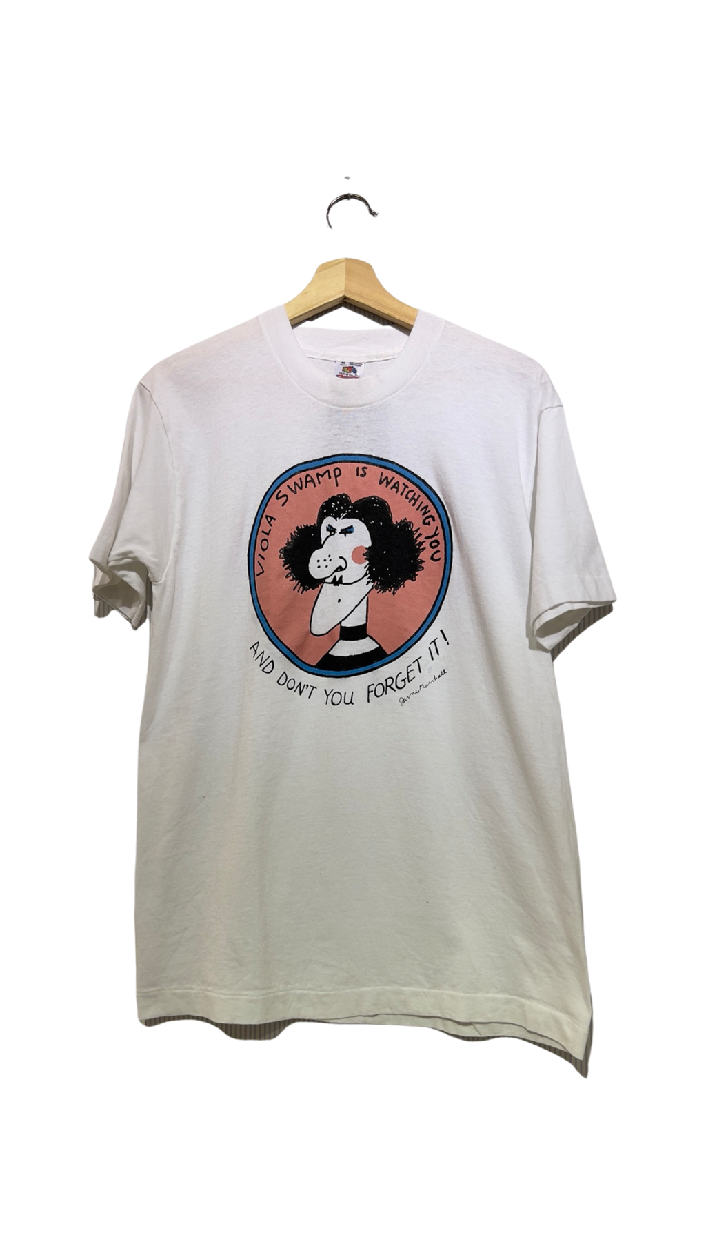 Vintage 80s Miss Viola Swamp Book Tee product image 1