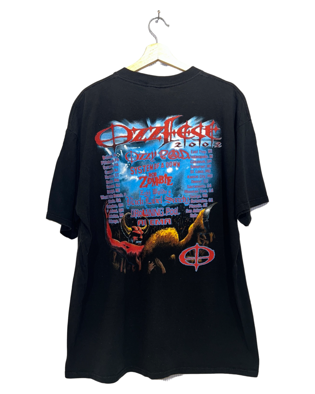 Vintage 2002 Ozzfest Tour Tee product image 2