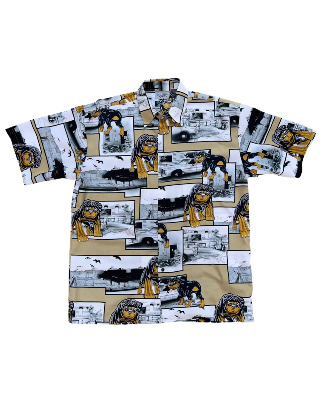 90s Rotts & Rides Short Sleeve Shirt product image 1