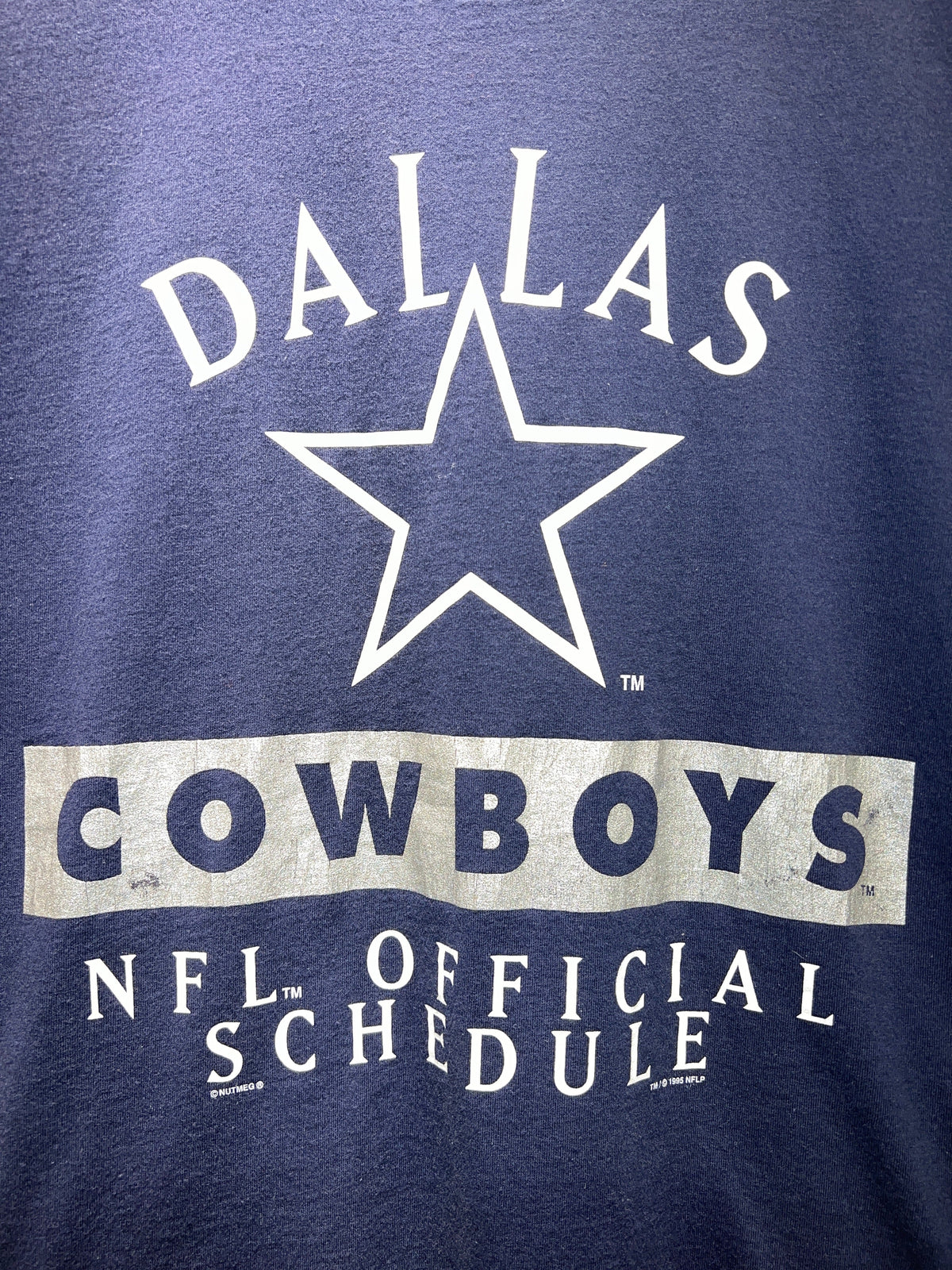 Vintage 1995 Dallas Cowboys Schedule Tee product image 3