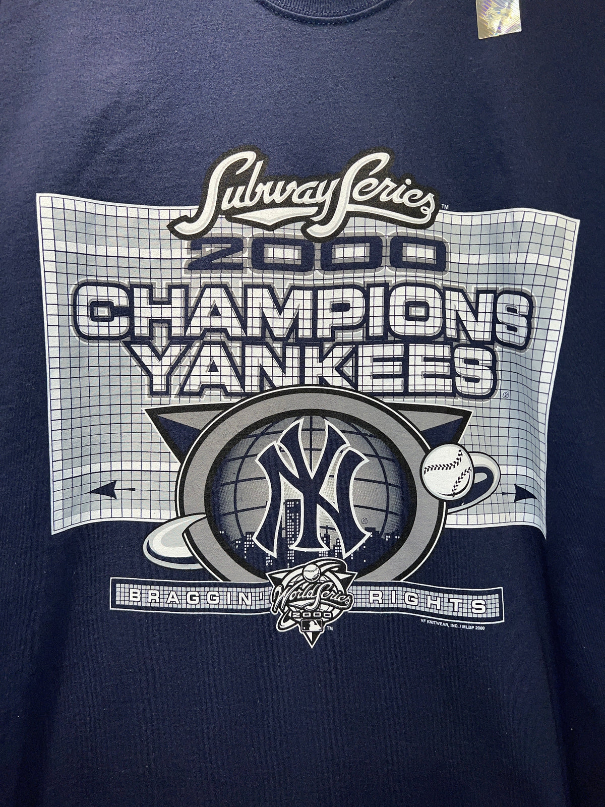 Vintage DS 2000 Yankees Subway Series Navy Tee product image 2