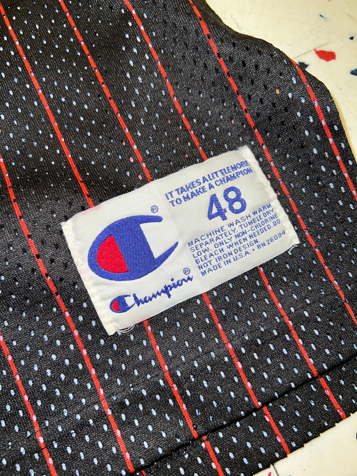 Vintage Rare 90s Michael Jordan Chicago Bulls Pinstripe product image 3