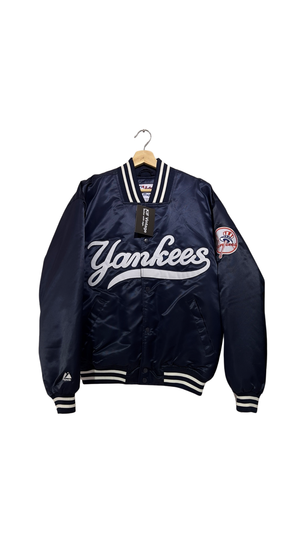 Vintage 90s New York Yankees Majestic Bomber Jacket product image 1