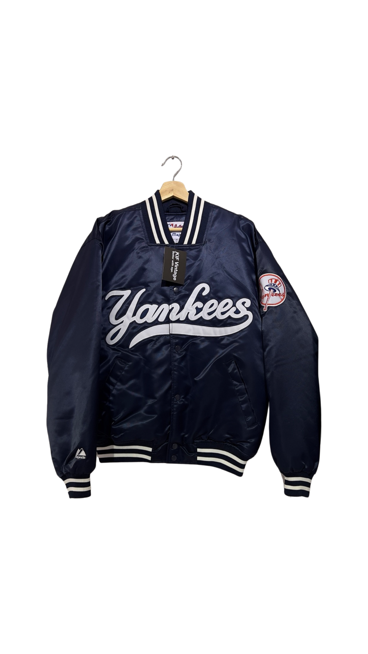 Vintage 90s New York Yankees Majestic Bomber Jacket product image 1