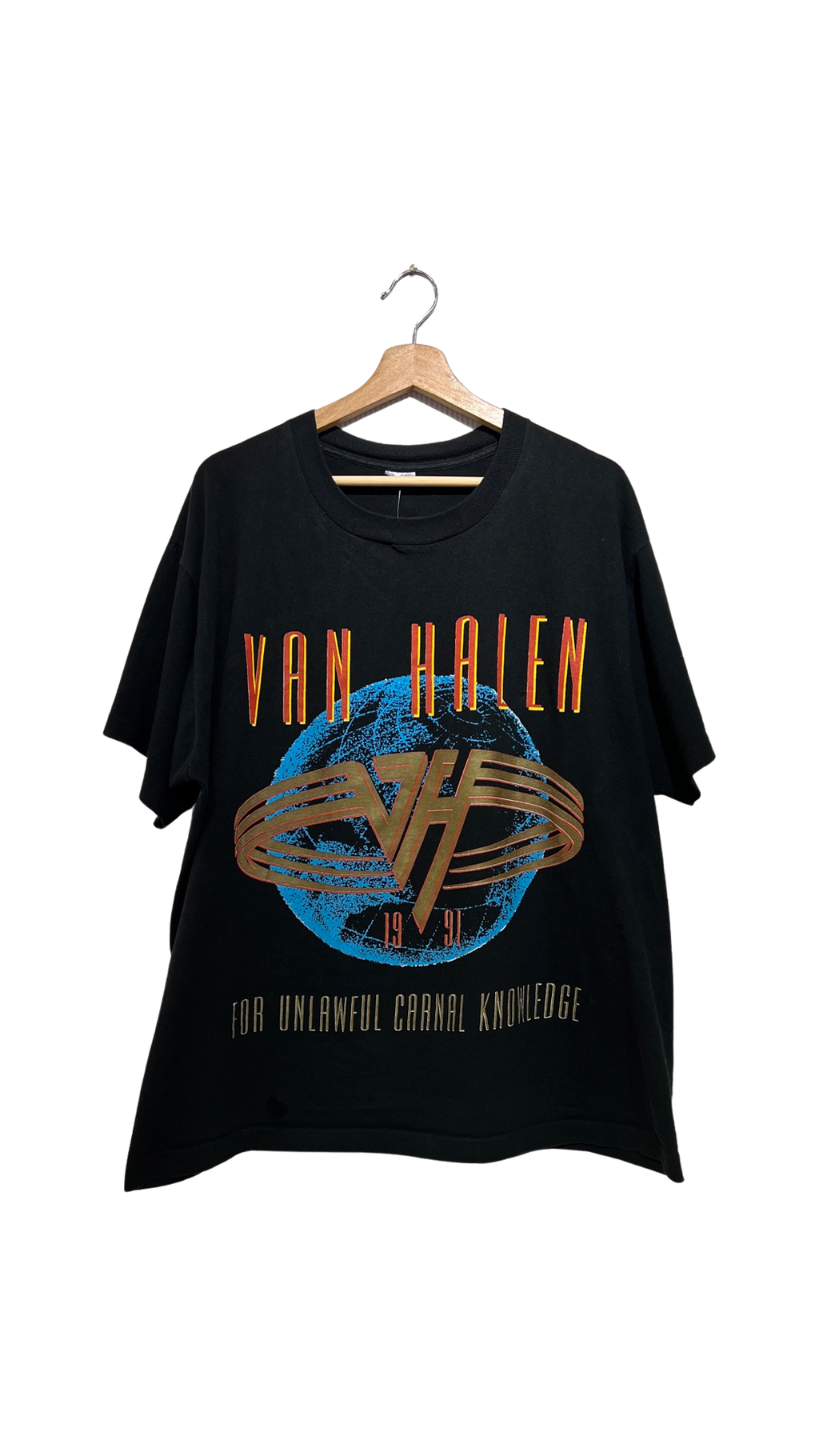 Vintage 1991 Van Halen Unlawful Carnal Knowledge Tour Tee product image 1