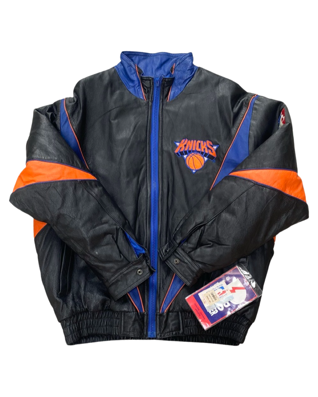 Vintage 90s Deadstock New York Knicks Pro Player Leather product image 2