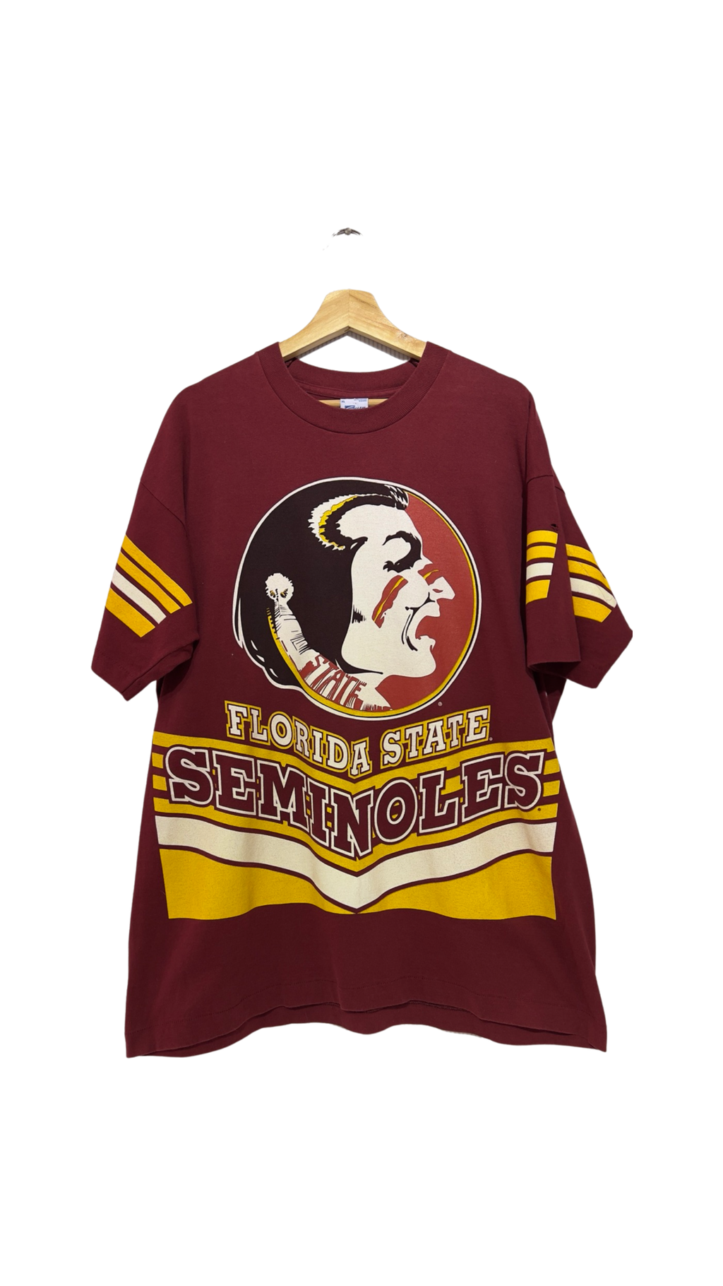 Vintage 90s Florida State Seminoles All Over Print Tee product image 1
