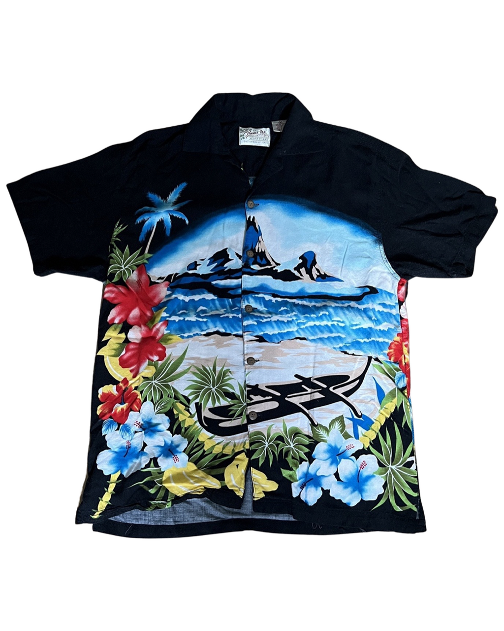 Vintage 90s Hawaiian Rayon Shirt product image 1