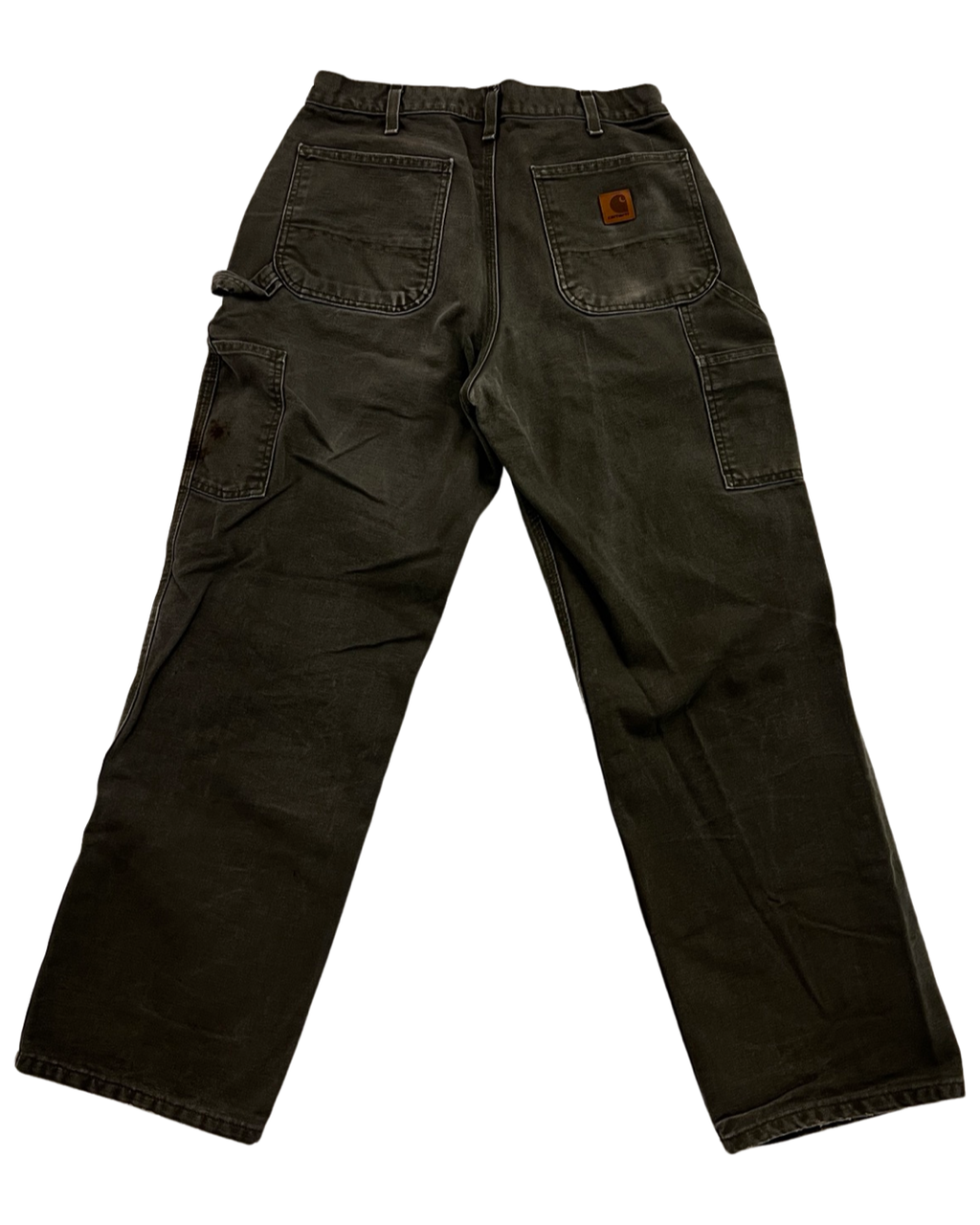 33 x 30 Vintage Carhartt Olive Carpenter Pants product image 1
