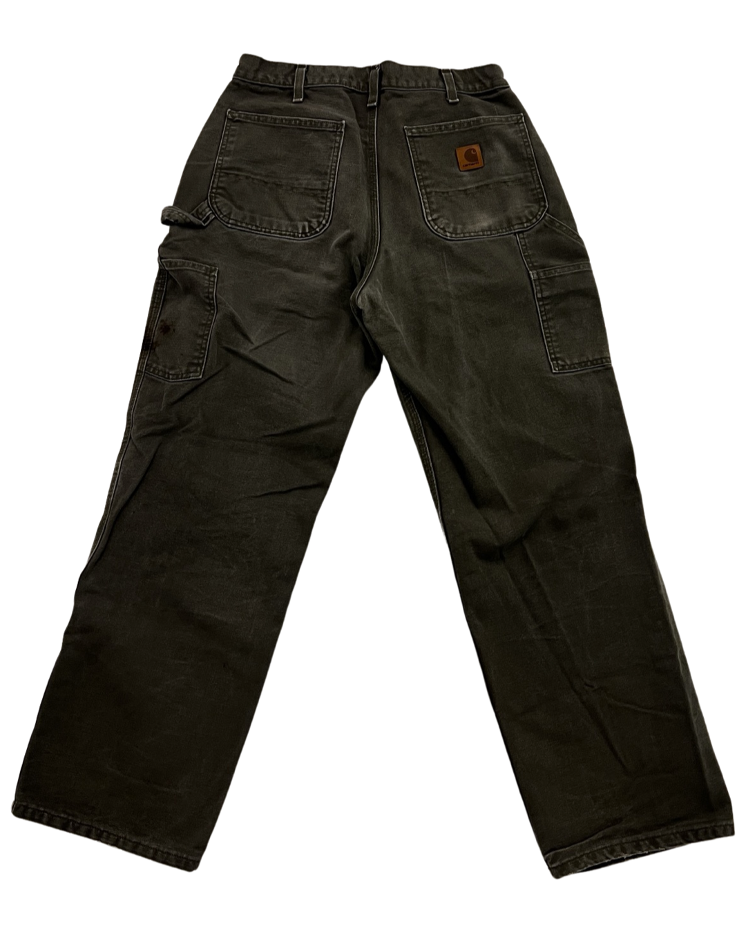 33 x 30 Vintage Carhartt Olive Carpenter Pants product image 1