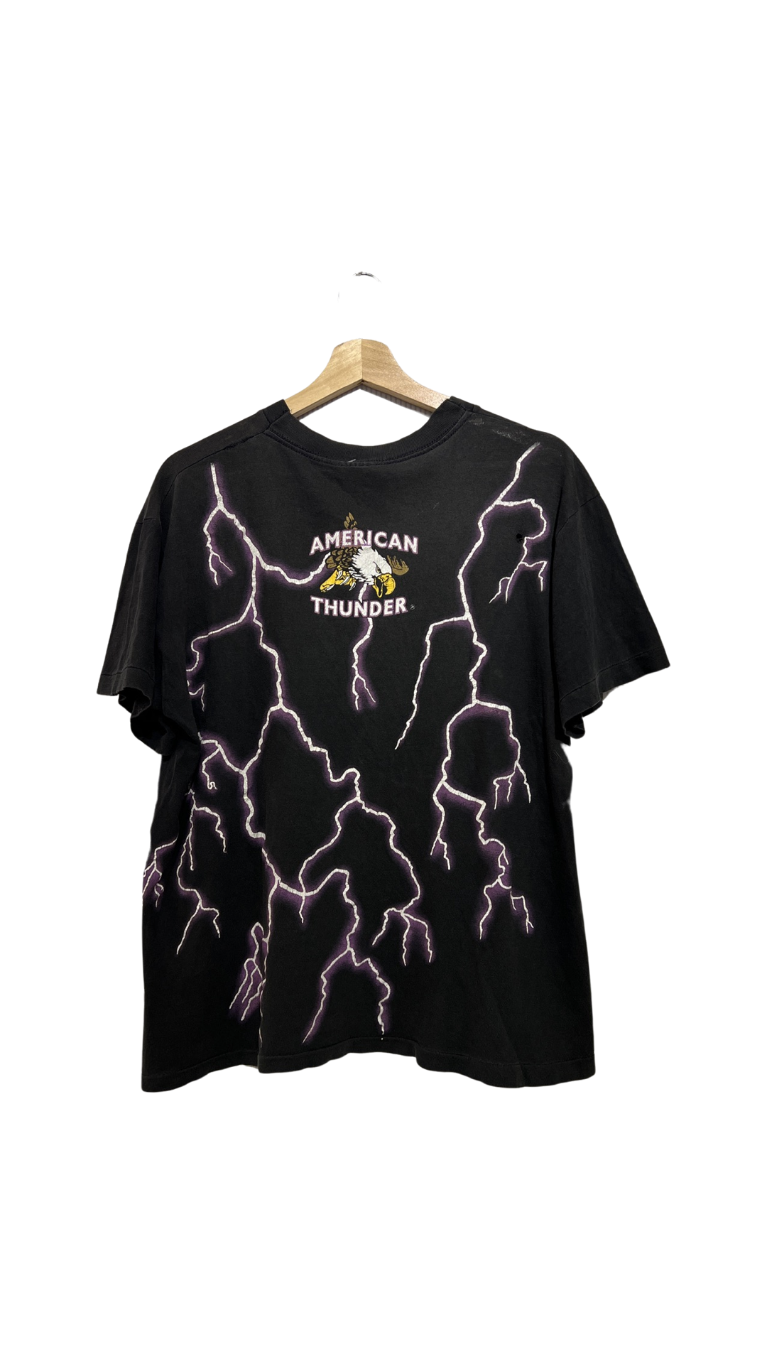 Vintage 90s Bulldog American Thunder All Over Print Tee product image 2