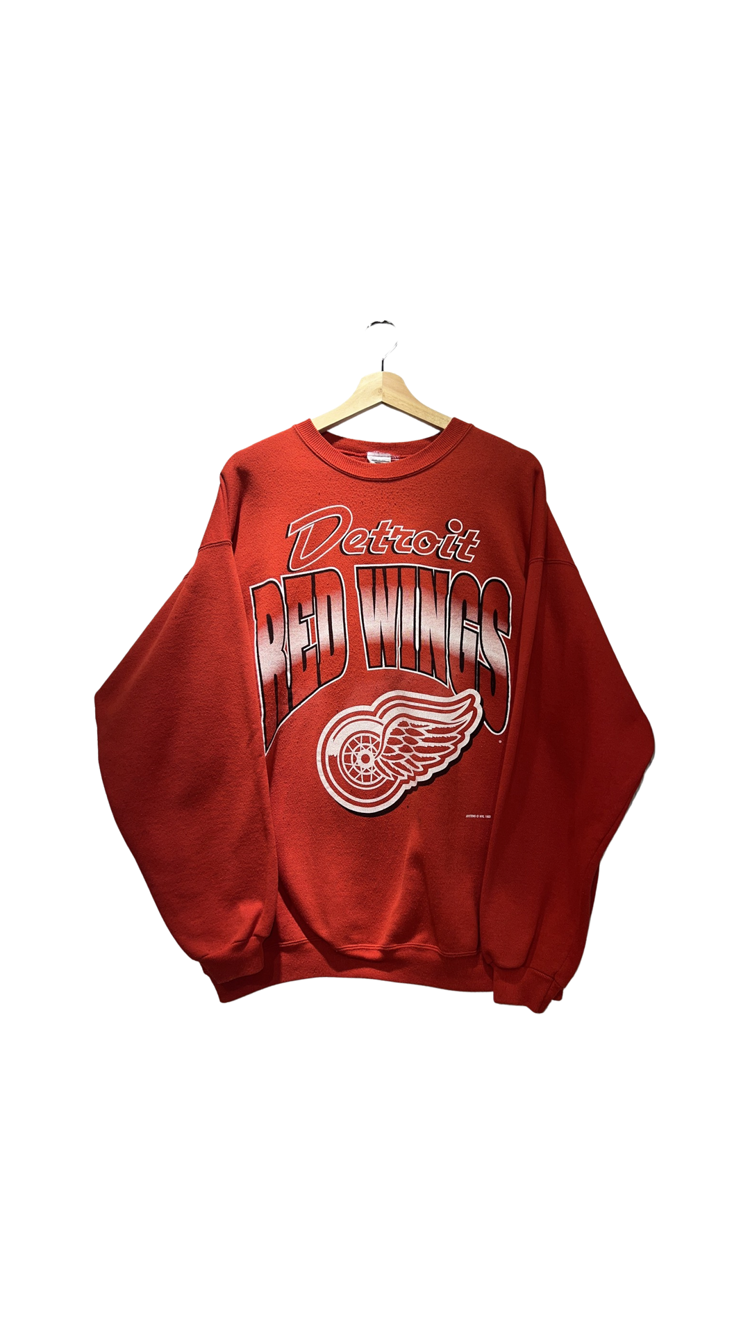 Vintage 90s Detroit Red Wings Crewneck