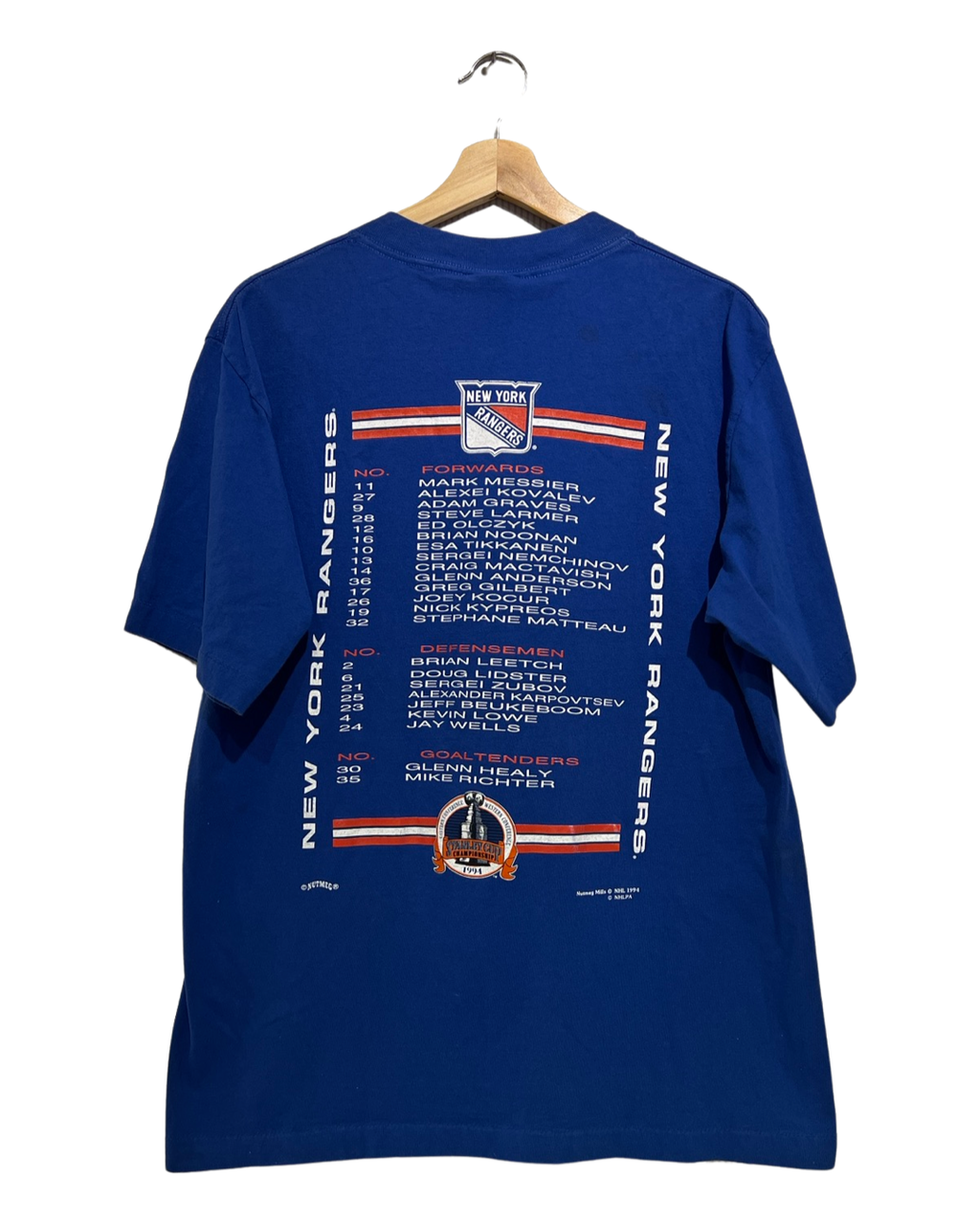 Vintage 1994 New York Rangers Stanley Cup Tee