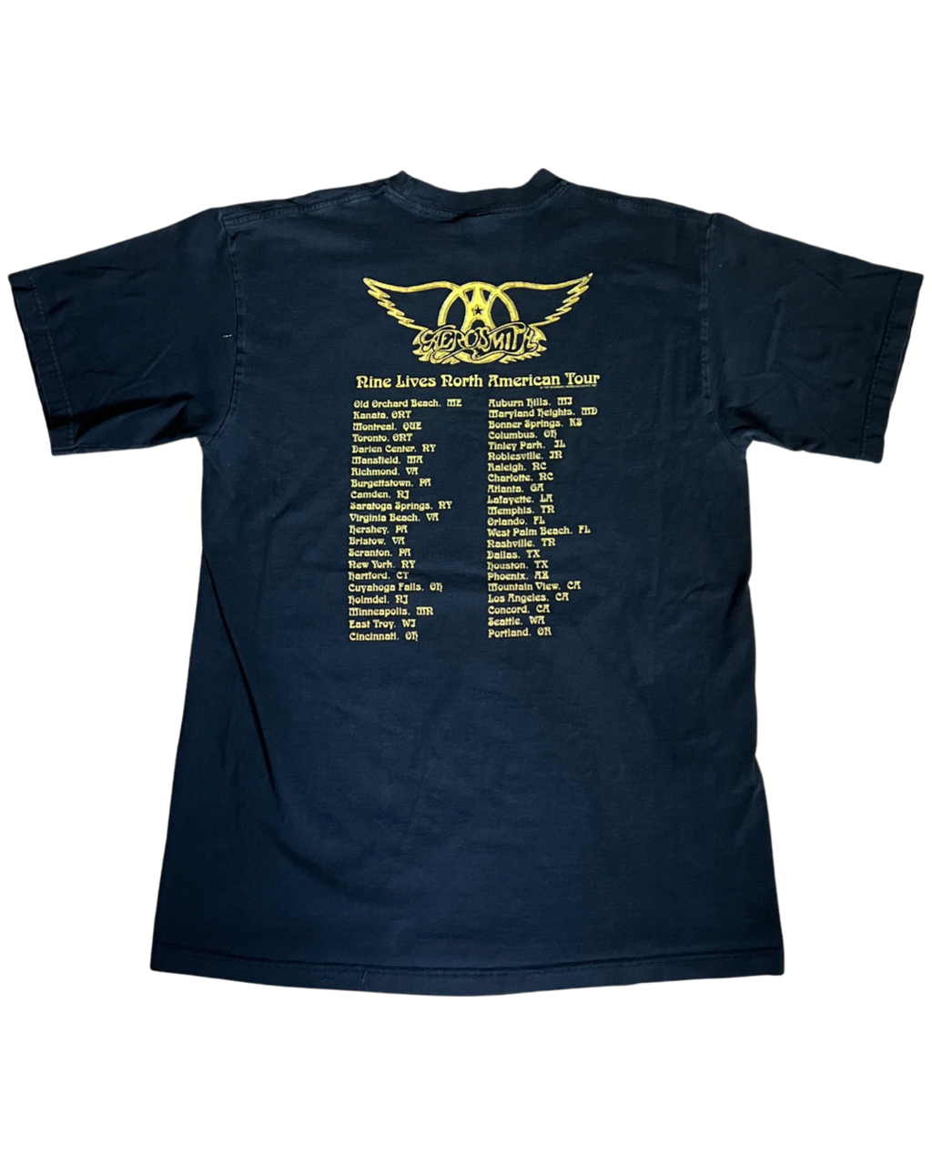 Vintage 1997 Aerosmith Nine Lives Tour Tee product image 2