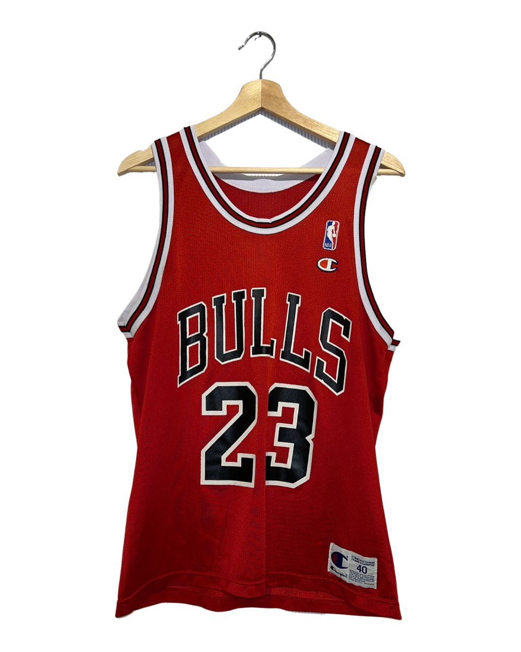 Vintage 90s Michael Jordan Chicago Bulls Champion Jersey sz product image 1