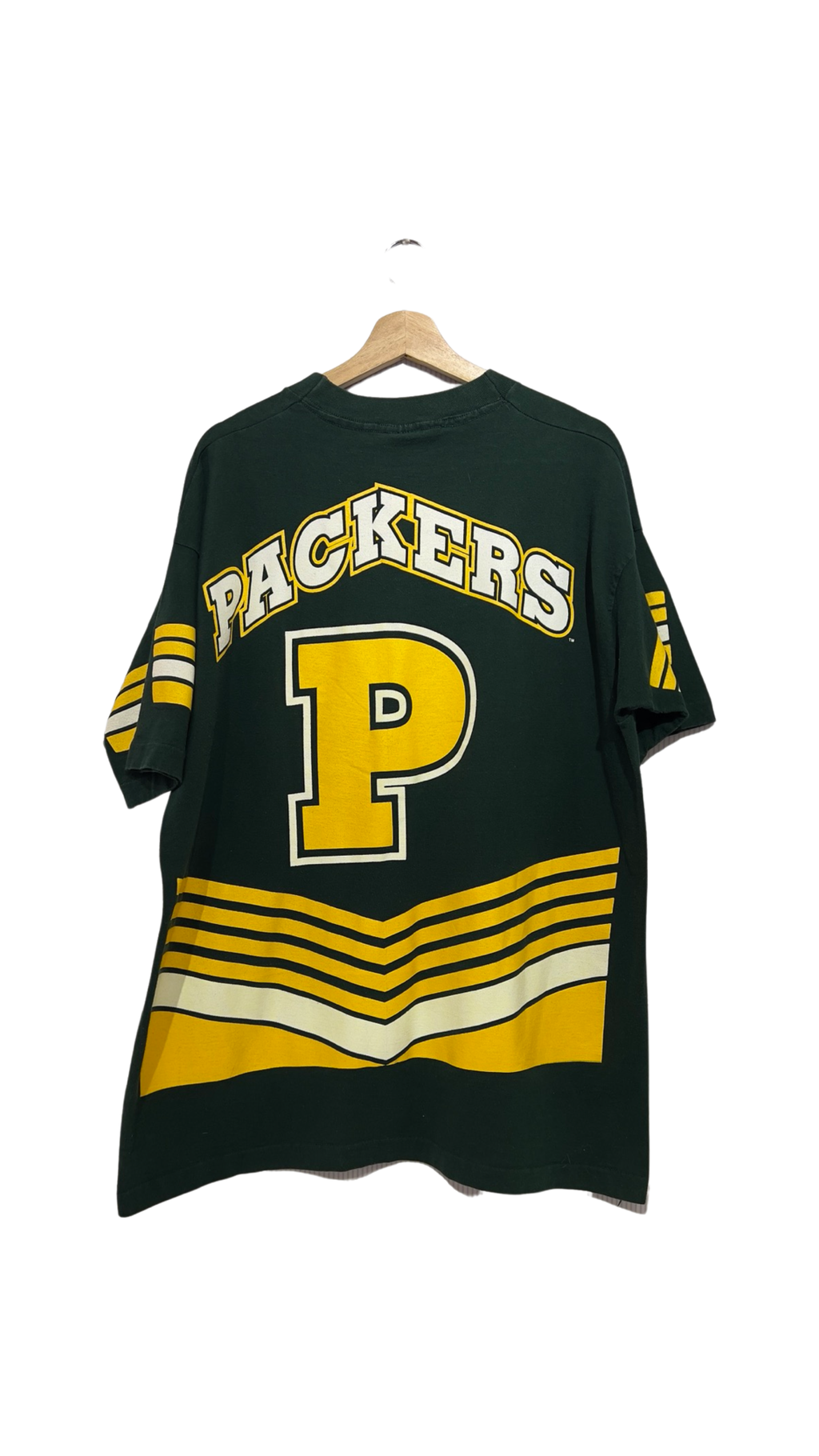 Vintage 1995 Green Bay Packers All Over Print Salem Tee product image 2