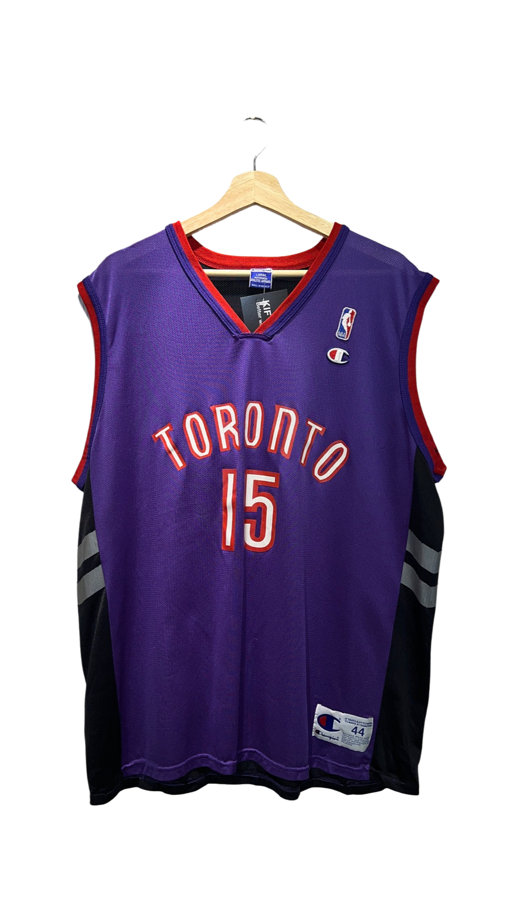 Vintage 90s Toronto Raptors Vince Carter Champion Jersey product image 1