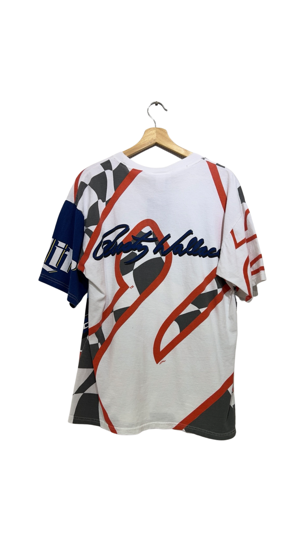 Vintage 90s Nascar Rusty Wallace All Over Print Tee product image 2