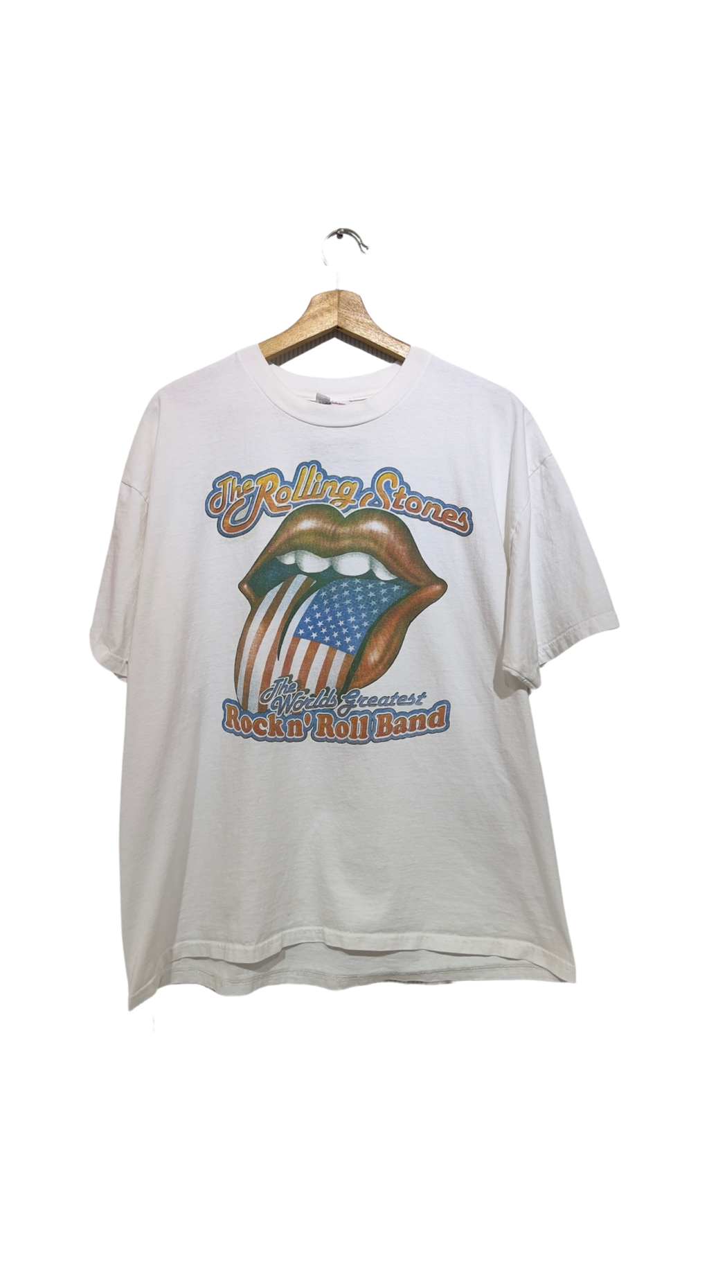 Vintage 1995 Rolling Stones Bridges To Babylon Tour Tee product image 1