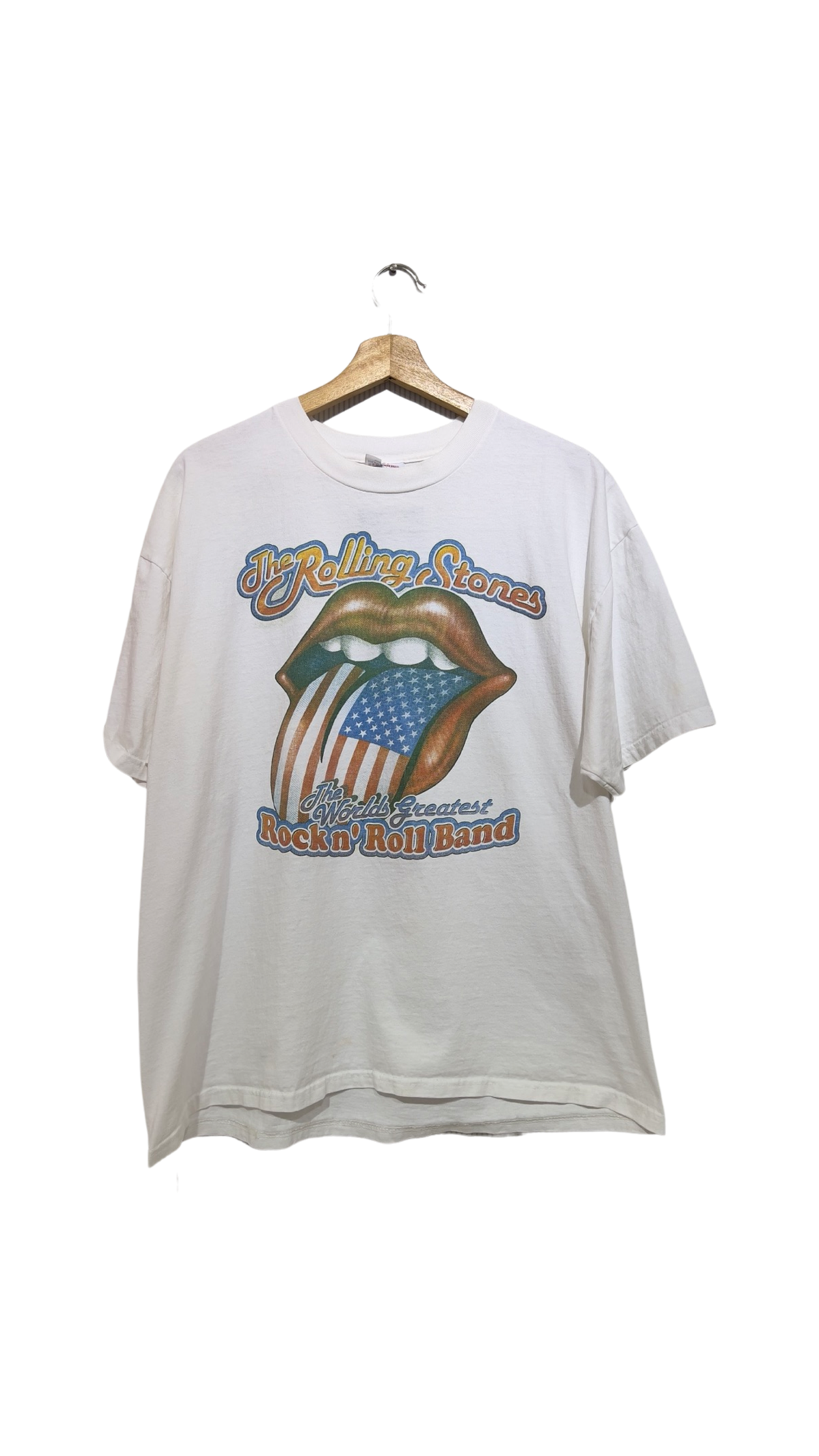 Vintage 1995 Rolling Stones Bridges To Babylon Tour Tee product image 1