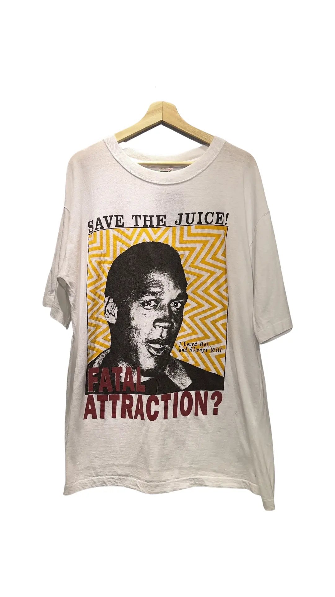 Vintage 1994 OJ Simpson Fatal Attraction Rap Tee product image 1