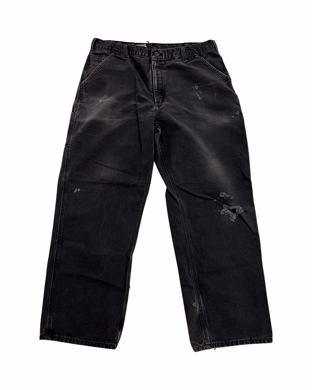 38 x 32 Vintage Carhartt Grey Carpenter Pants product image 1