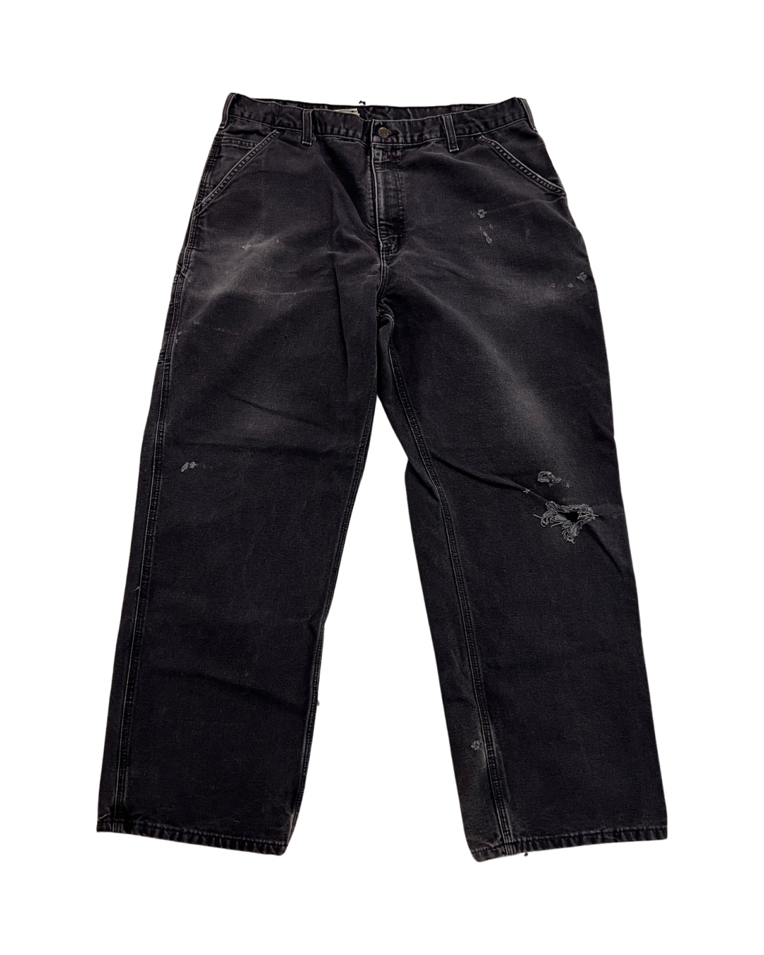 38 x 32 Vintage Carhartt Grey Carpenter Pants product image 1