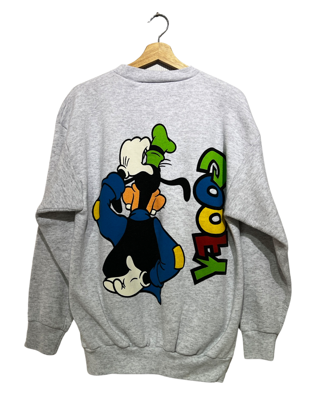 Vintage 90s Goofy Double Sided Disney Crewneck