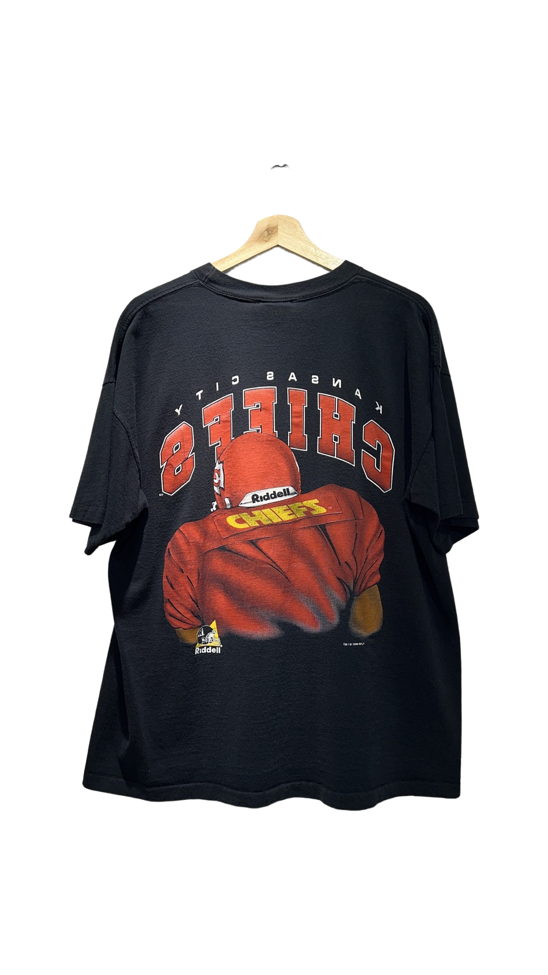 Vintage 90s Kansas City Chiefs Double Sided Tee product image 2