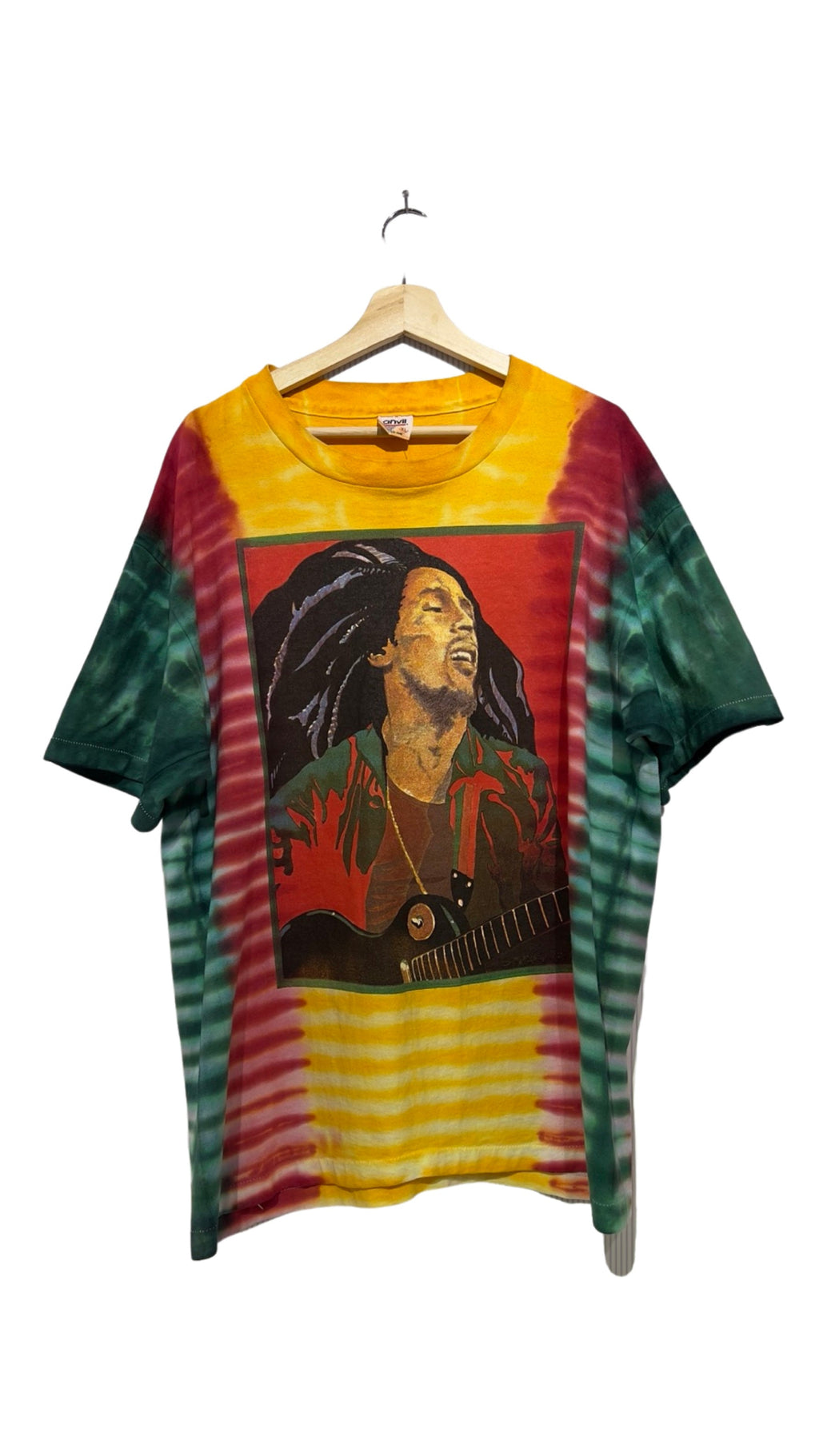 Vintage Rare 1994 Bob Marley Life You're Living Tie Dye Tee product image 1