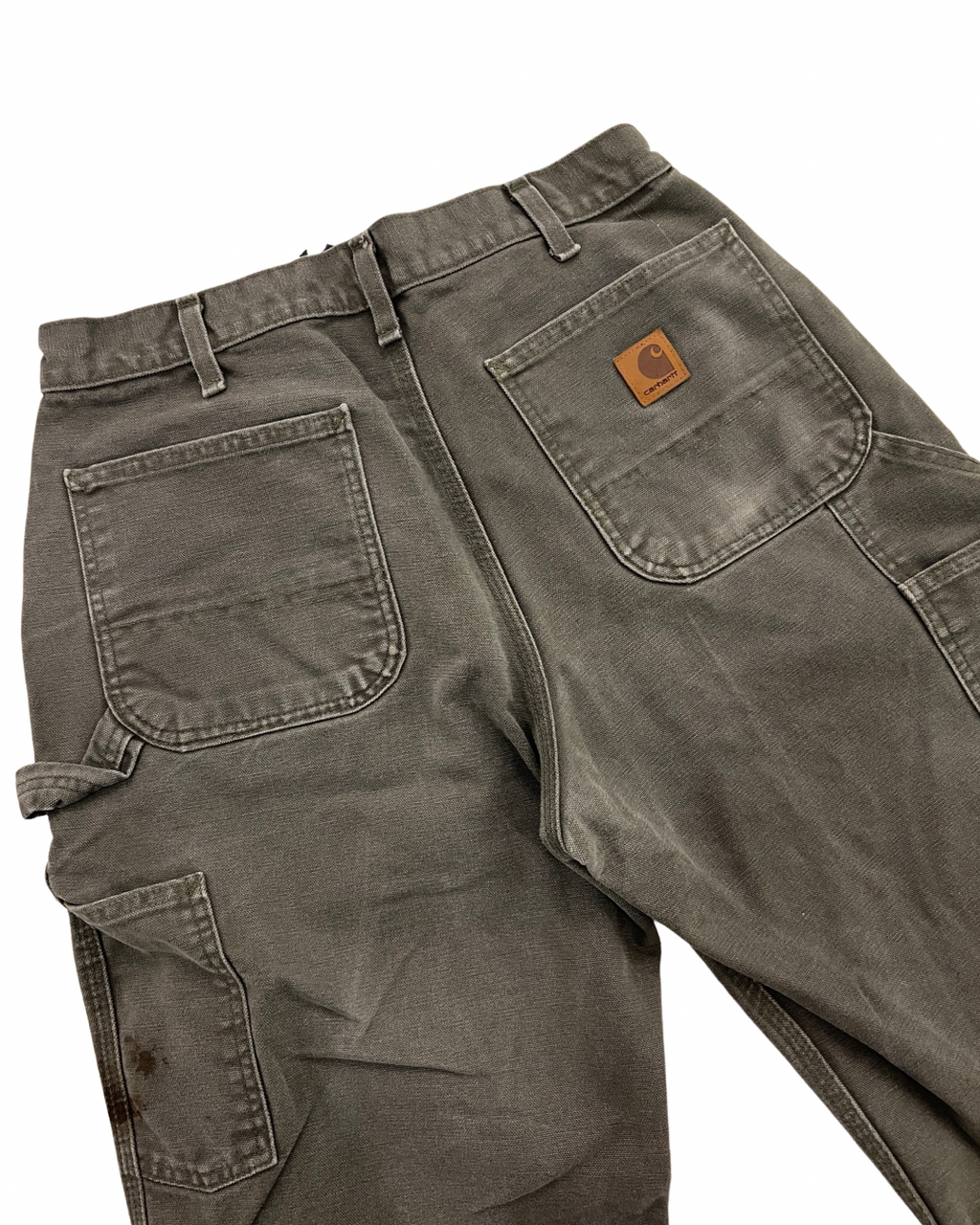33 x 30 Vintage Carhartt Olive Carpenter Pants product image 3
