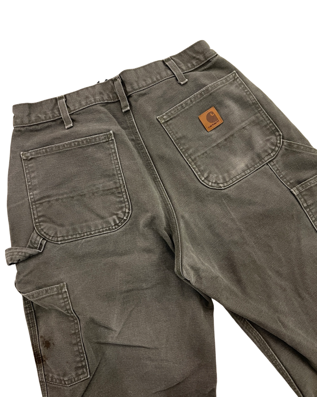 33 x 30 Vintage Carhartt Olive Carpenter Pants product image 3