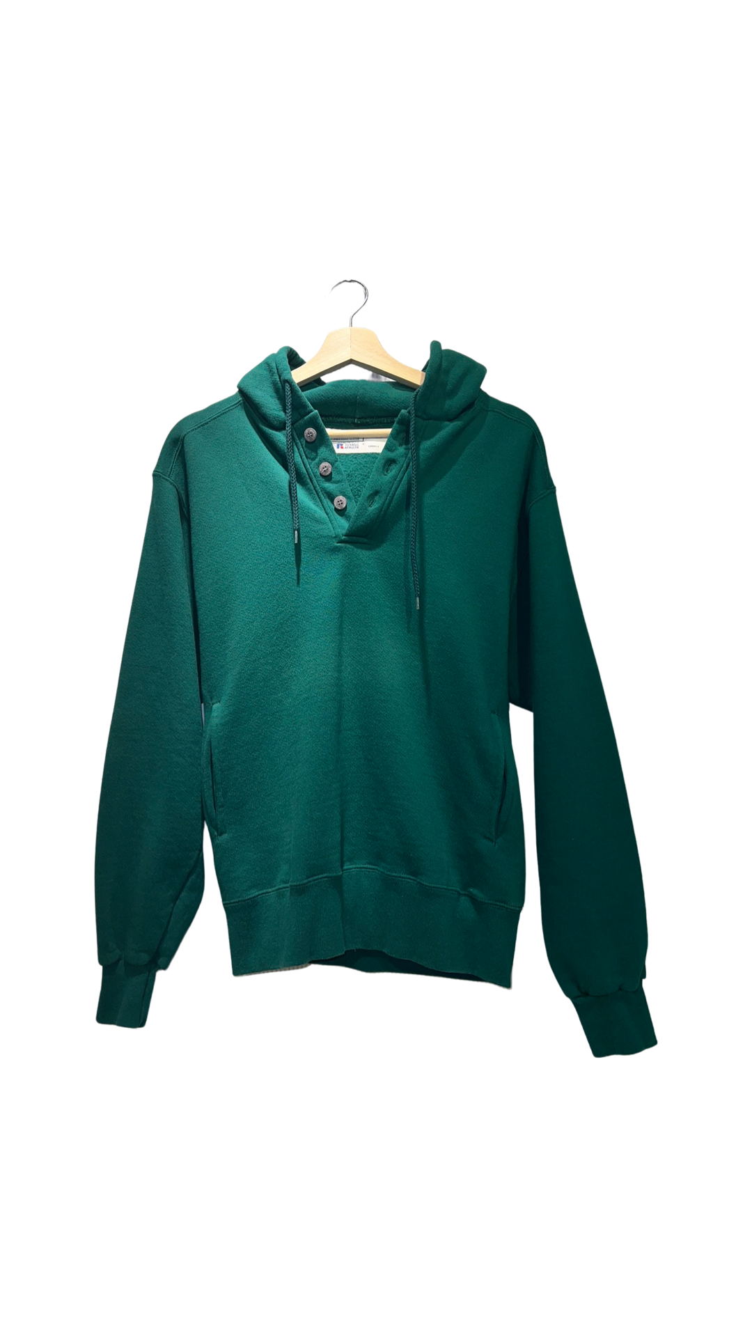 Vintage 90s LL Bean x Russell Athletics Green Hoodie product image 1