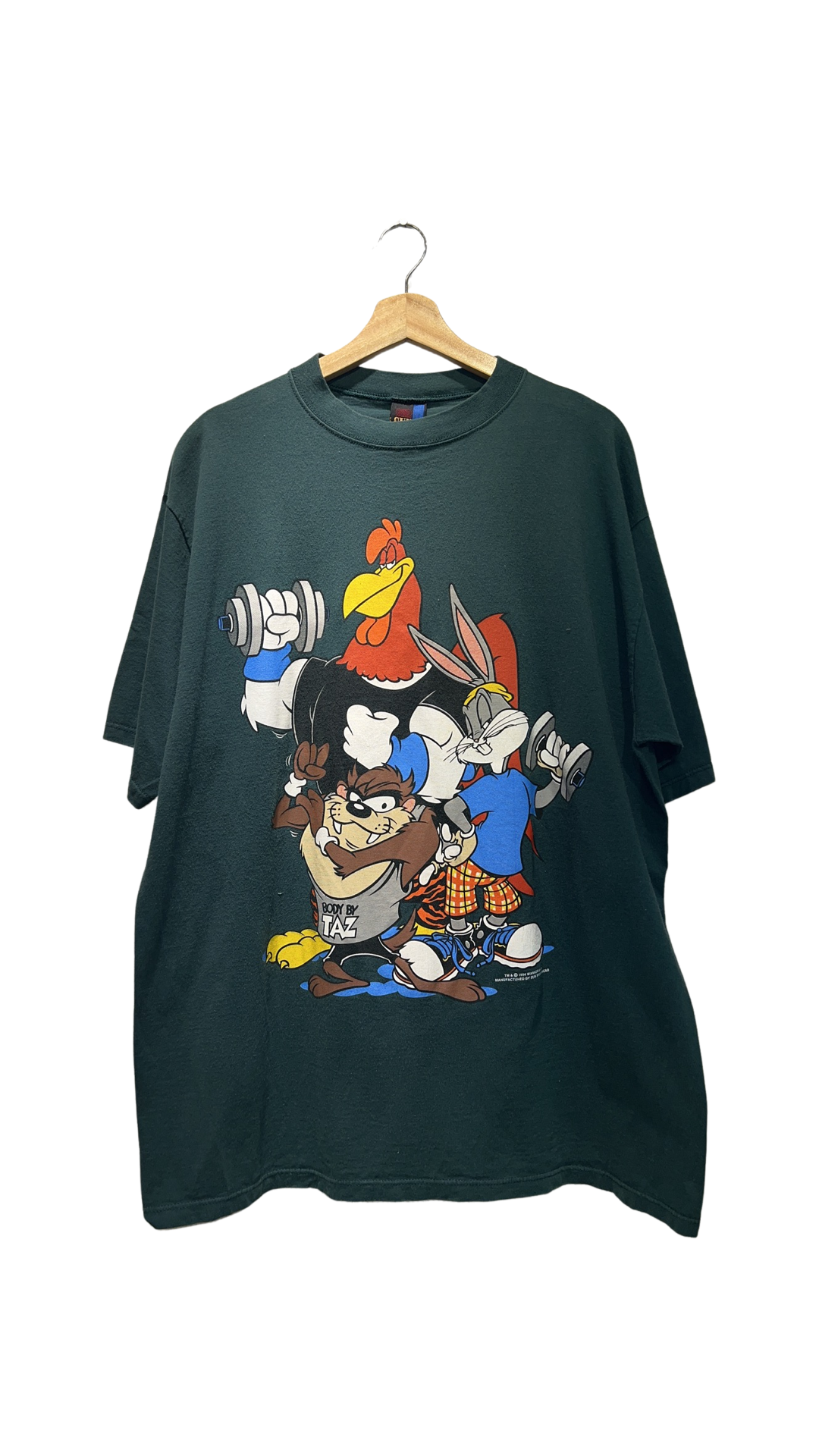 Vintage 1994 Looney Tunes Workout Tee product image 1