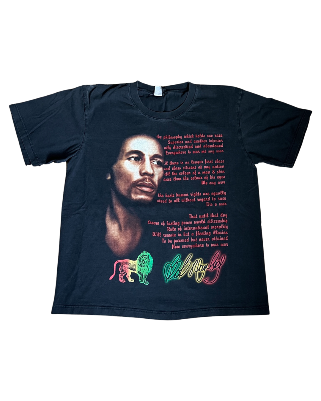 Vintage 90s Bob Marley Philosophy Tee product image 1