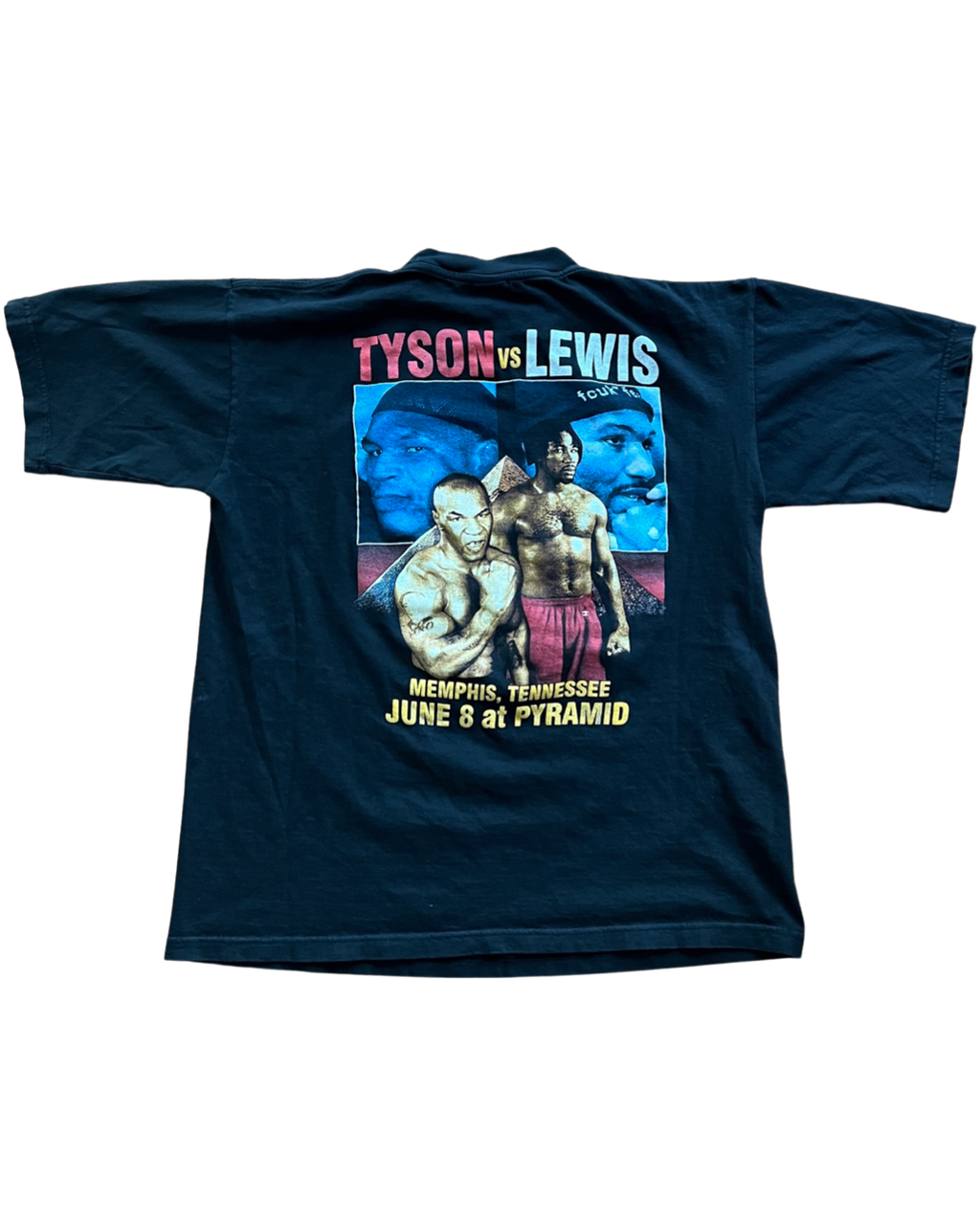 Vintage 2002 Mike Tyson vs Lennox Lewis Rumble Tee product image 2