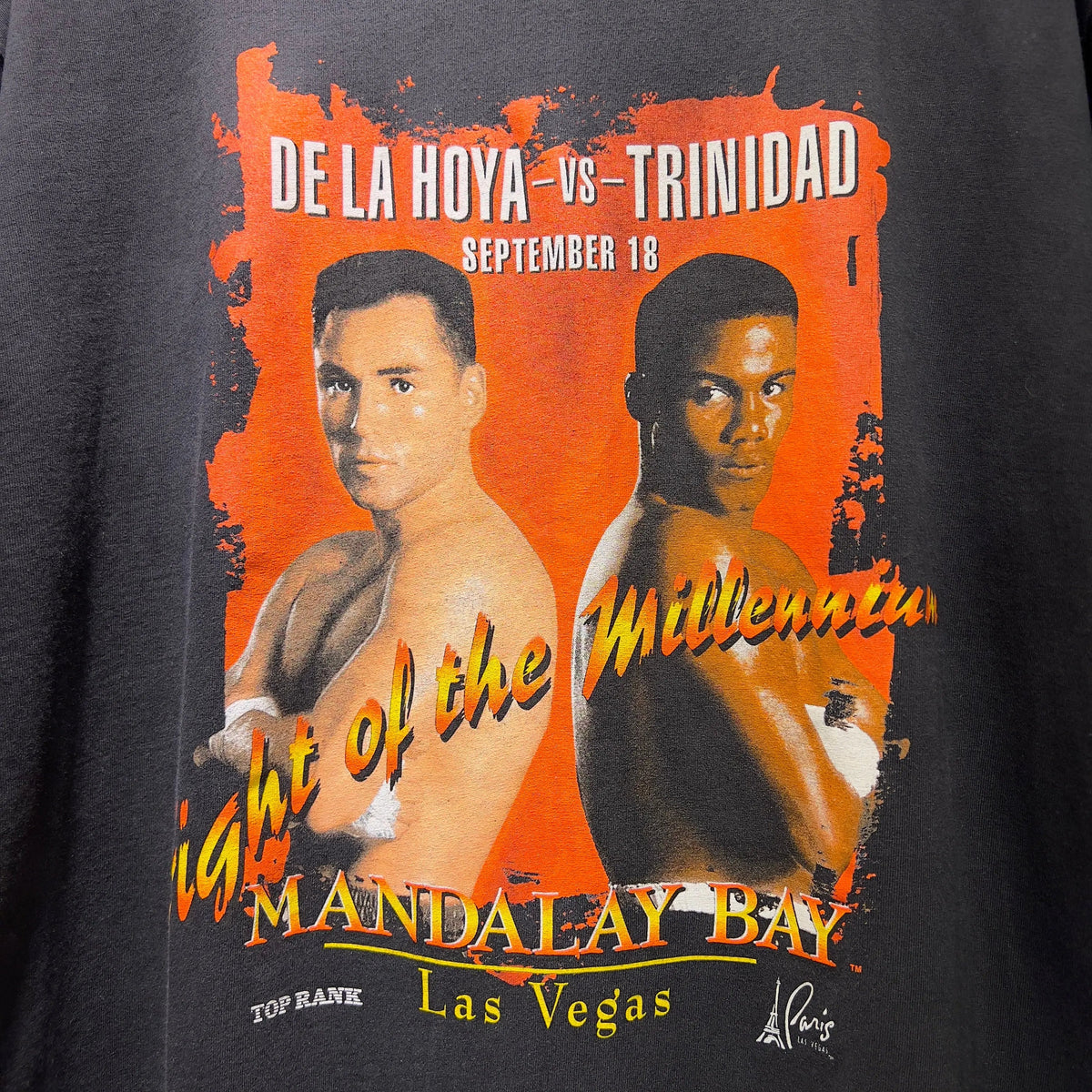 Vintage 1999 Oscar De La Hoya vs Trinidad Boxing Tee product image 2